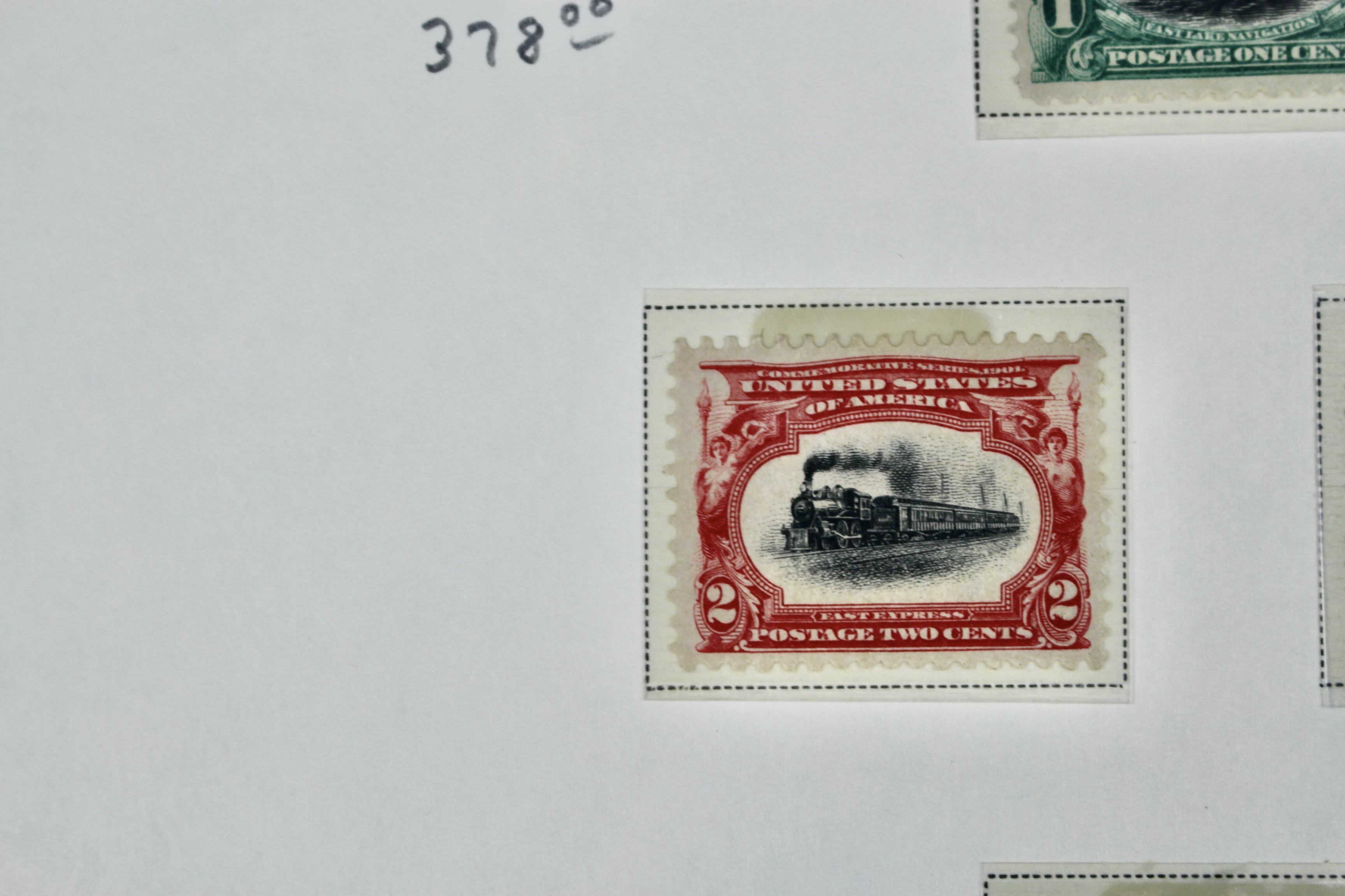 1901 Pan-American Exposition Postage Stamp Set, Scott 294-299, MH