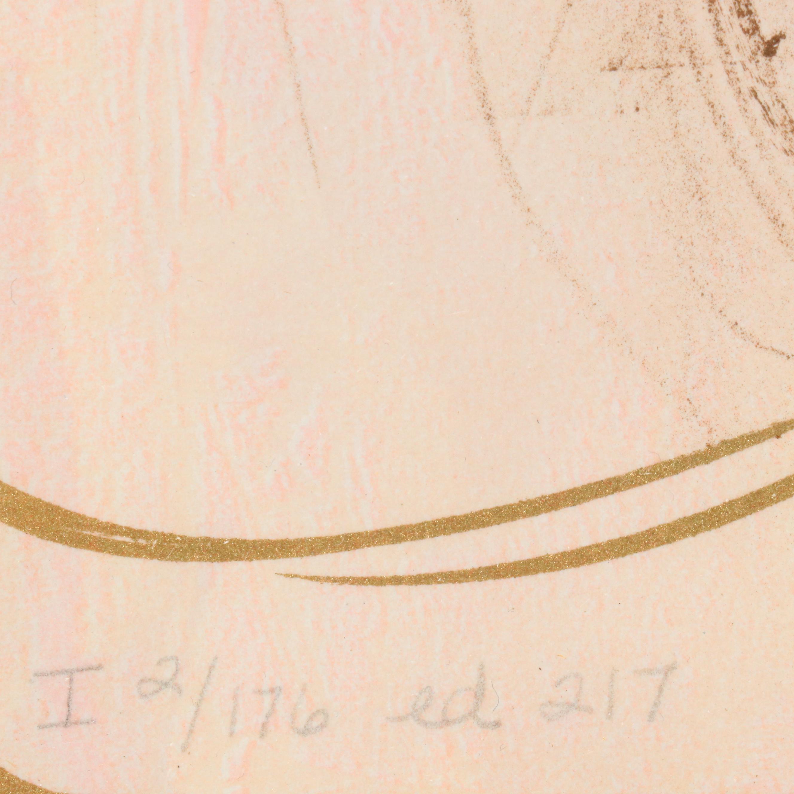 Edna Hibel Lithograph Portrait "Rita"