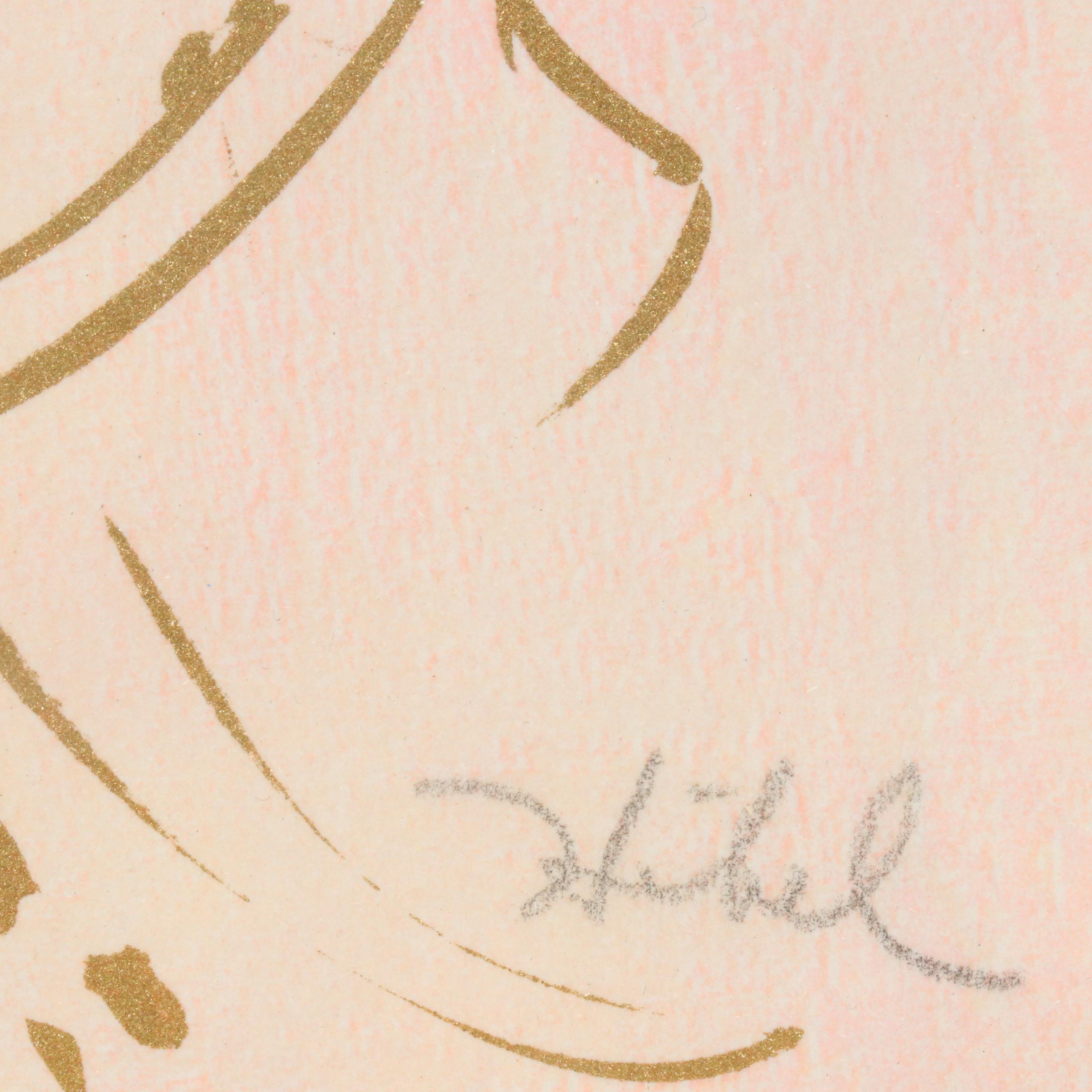 Edna Hibel Lithograph Portrait "Rita"