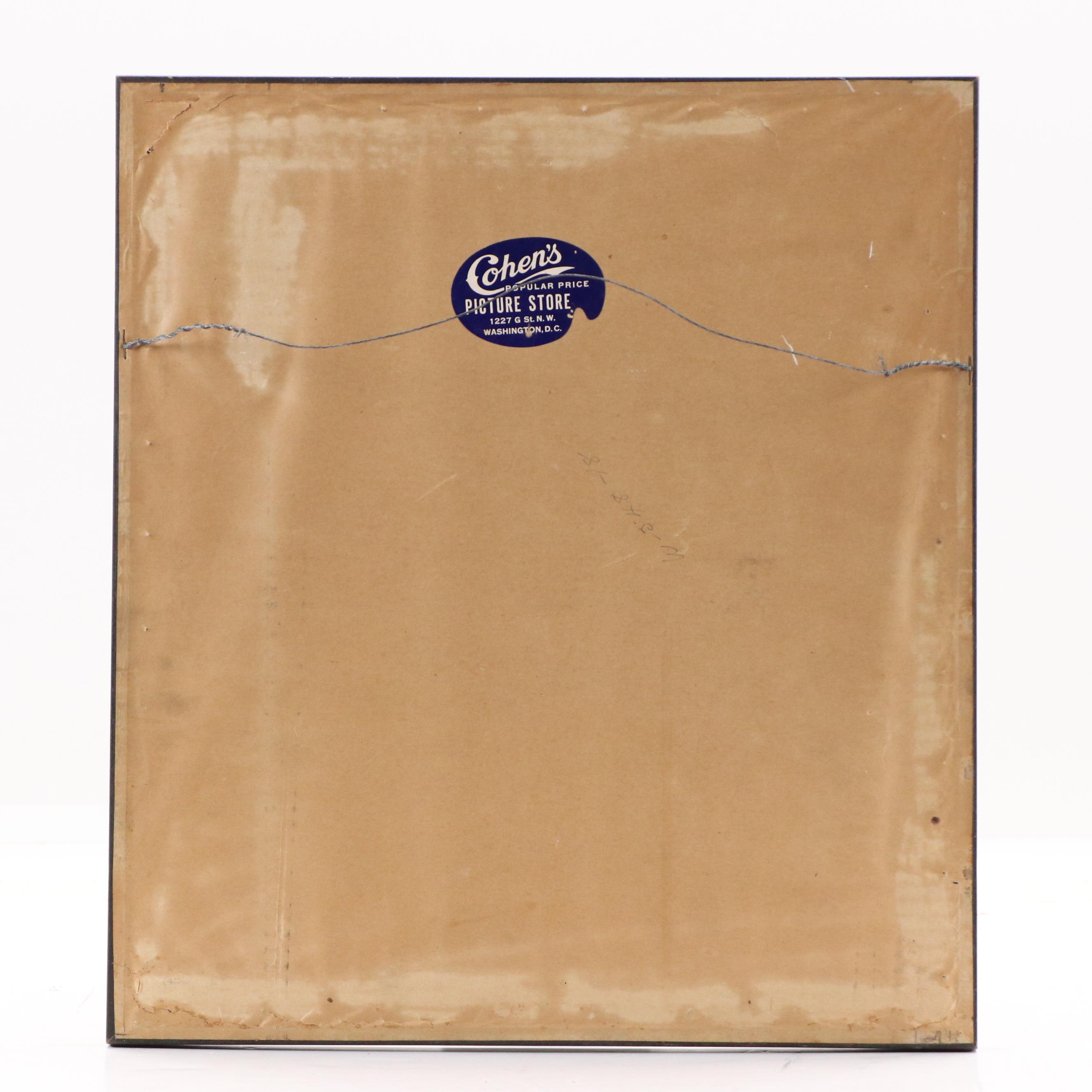 Charles Werner Mixed Media Cartoon Illustration "Gimme Some More Money...,"