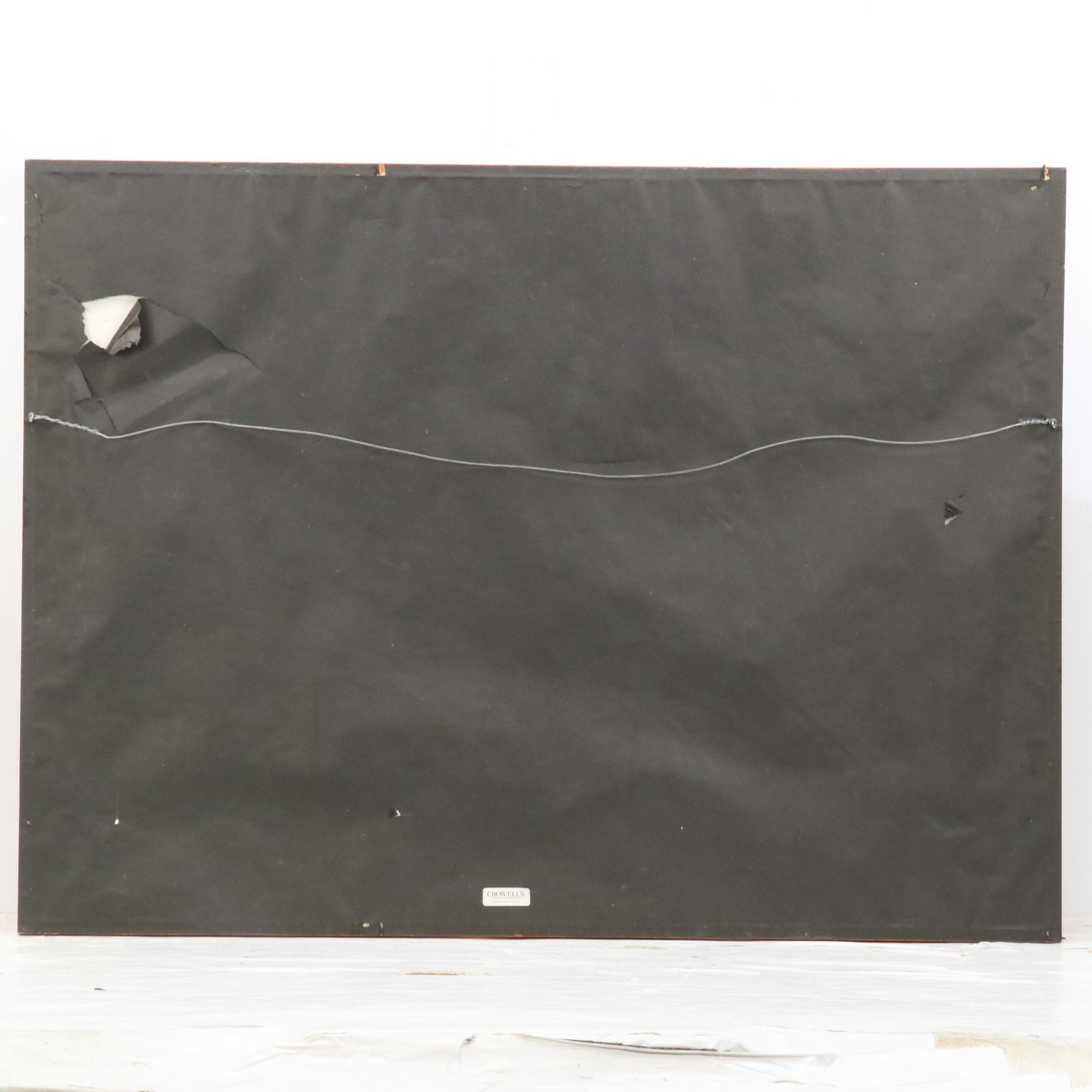 Pastel Drawing "Masks Dance in Tierkou, B.F.," 1980