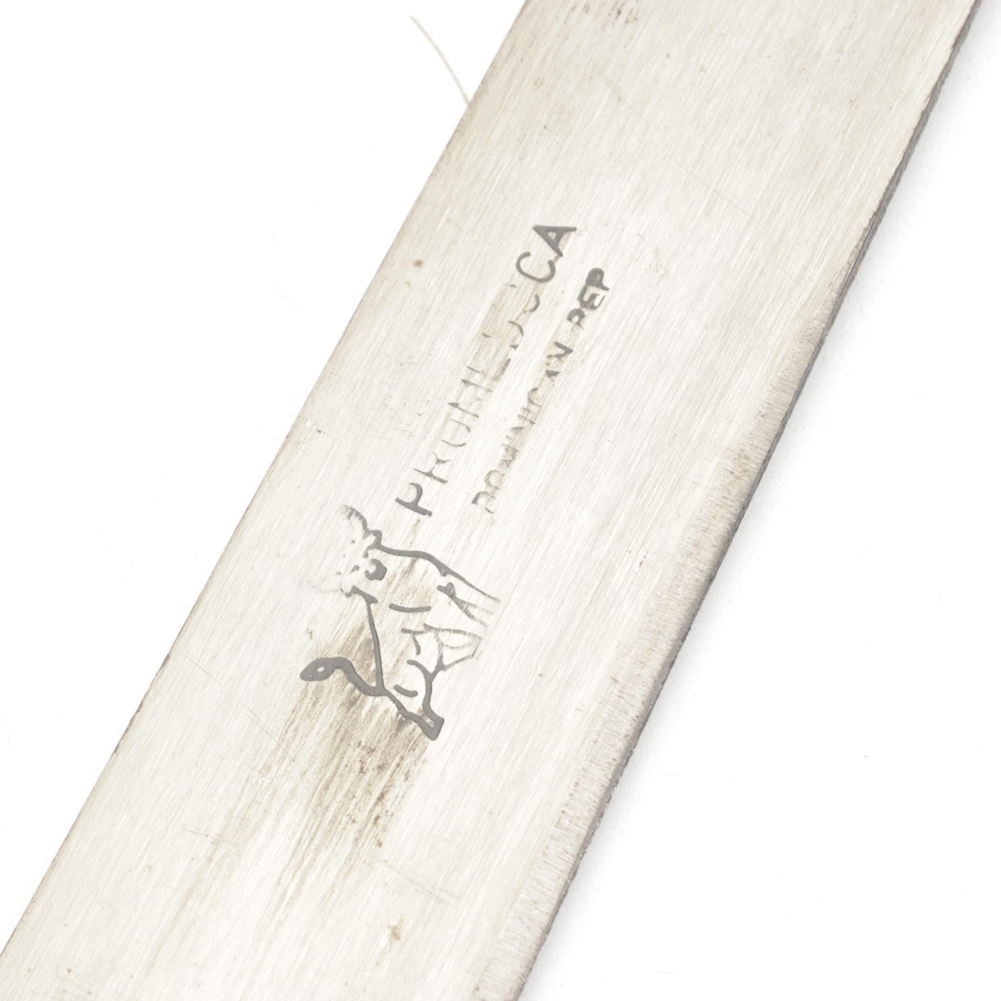 Promedoca Machetes & Knife with Hand-Crafted Leather Sheaths