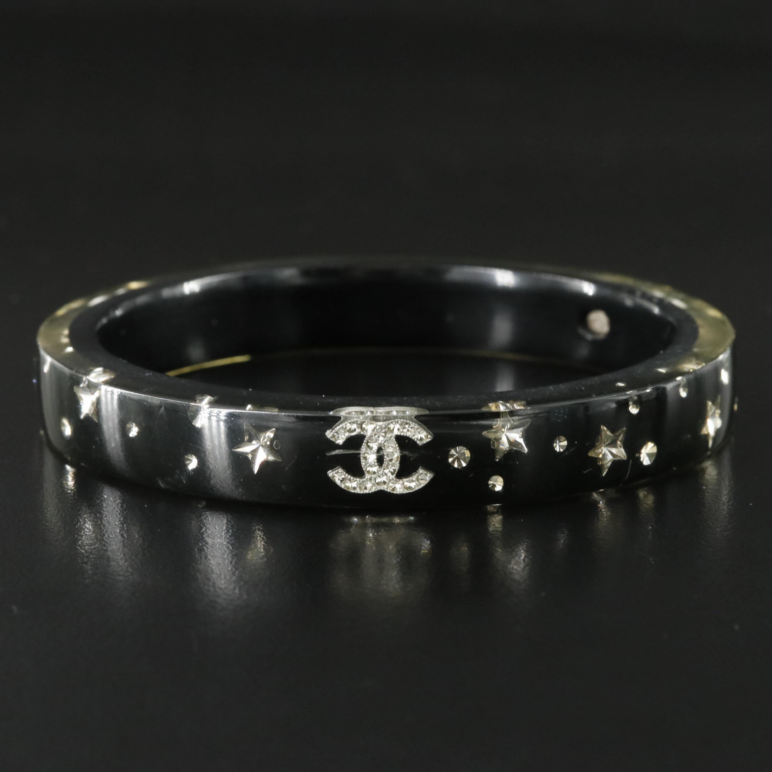 Chanel CC Resin and Crystal Bracelet 2008