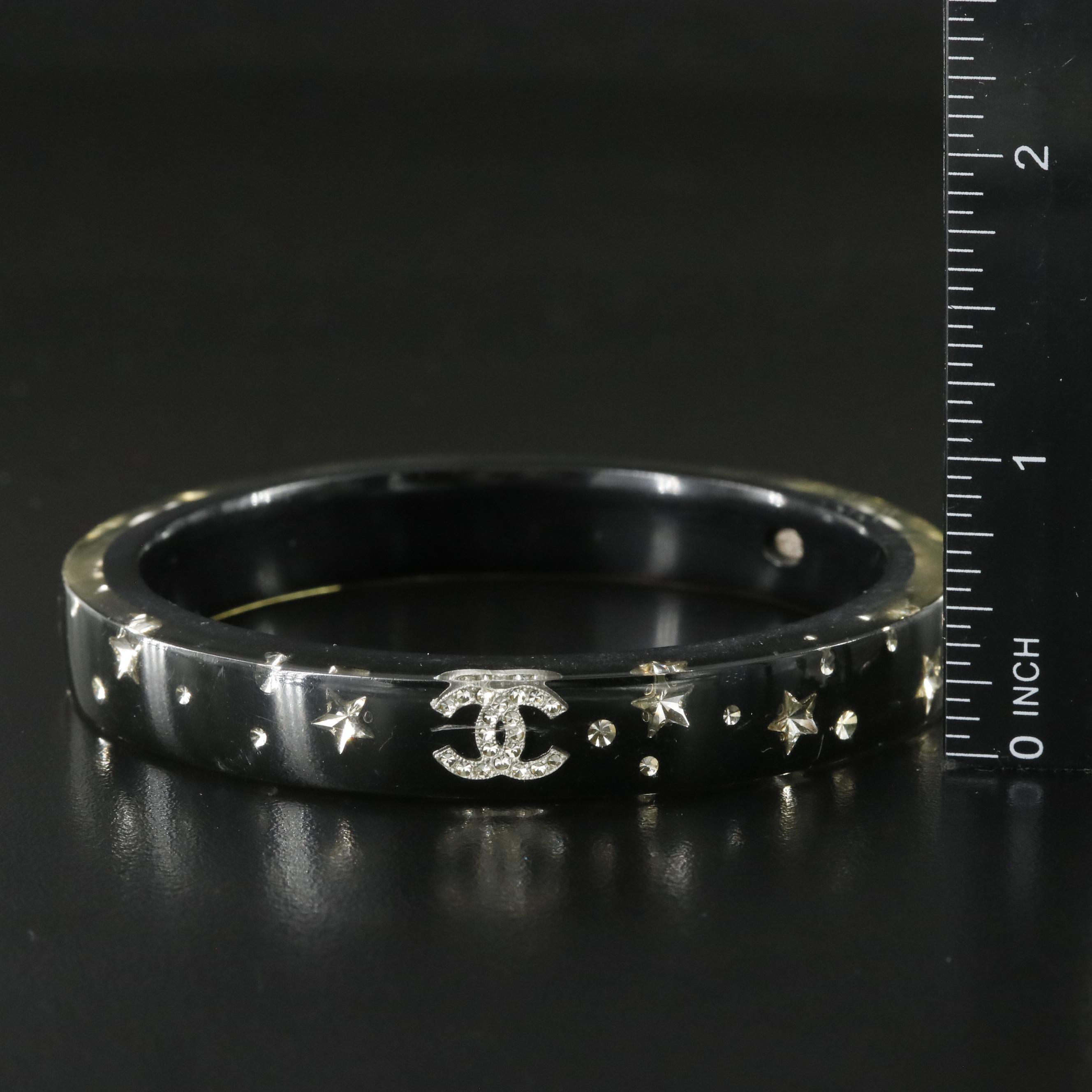 Chanel CC Resin and Crystal Bracelet 2008