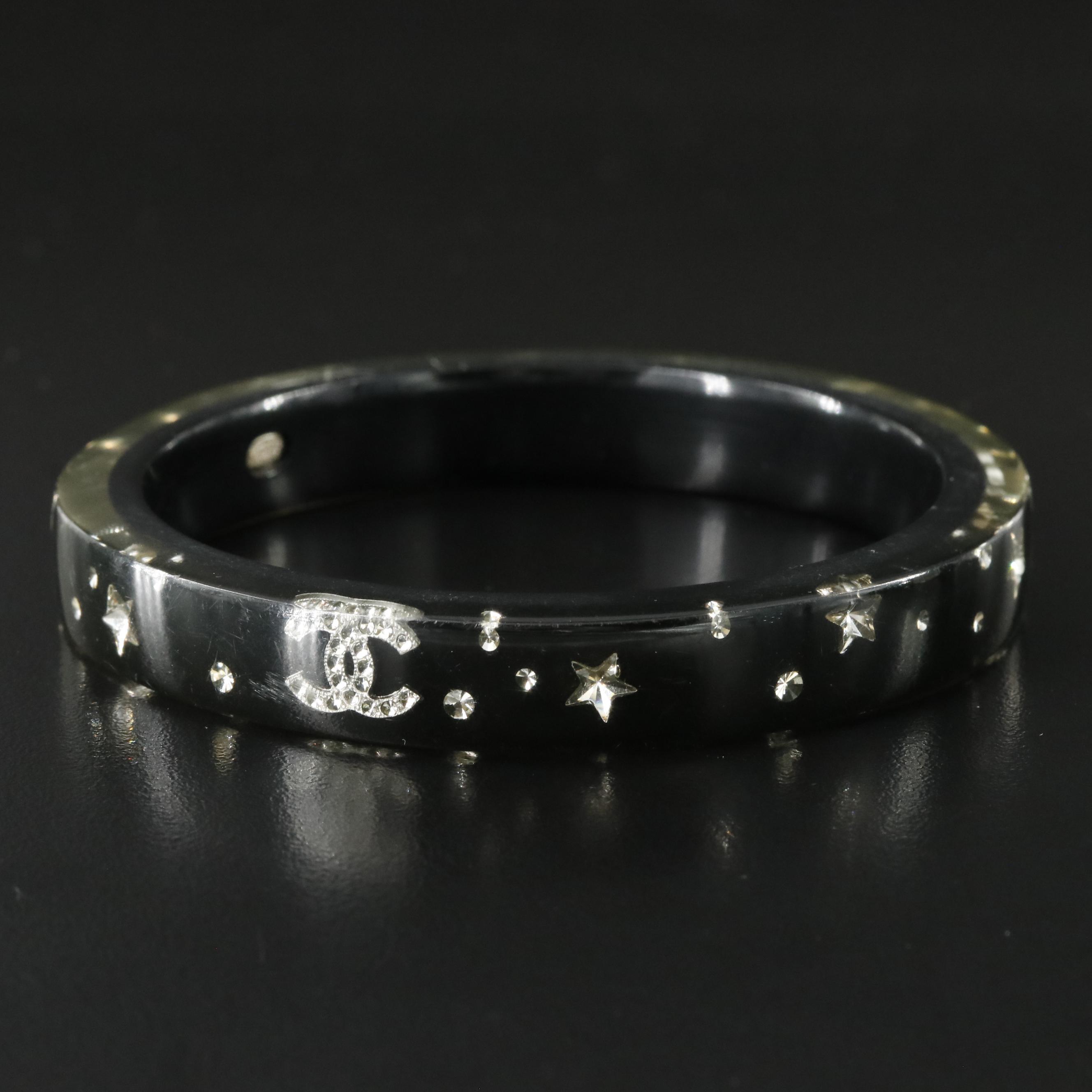 Chanel CC Resin and Crystal Bracelet 2008