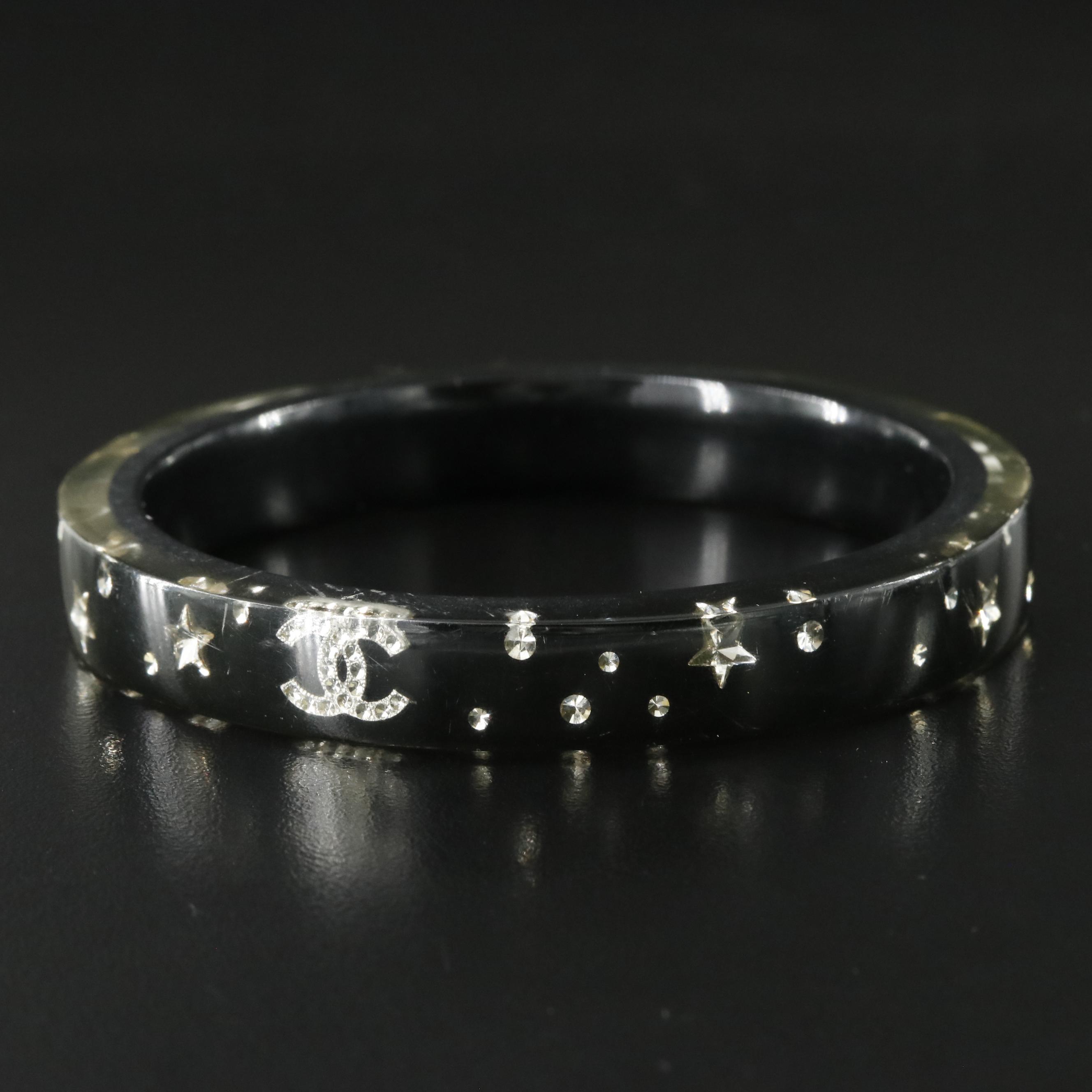 Chanel CC Resin and Crystal Bracelet 2008