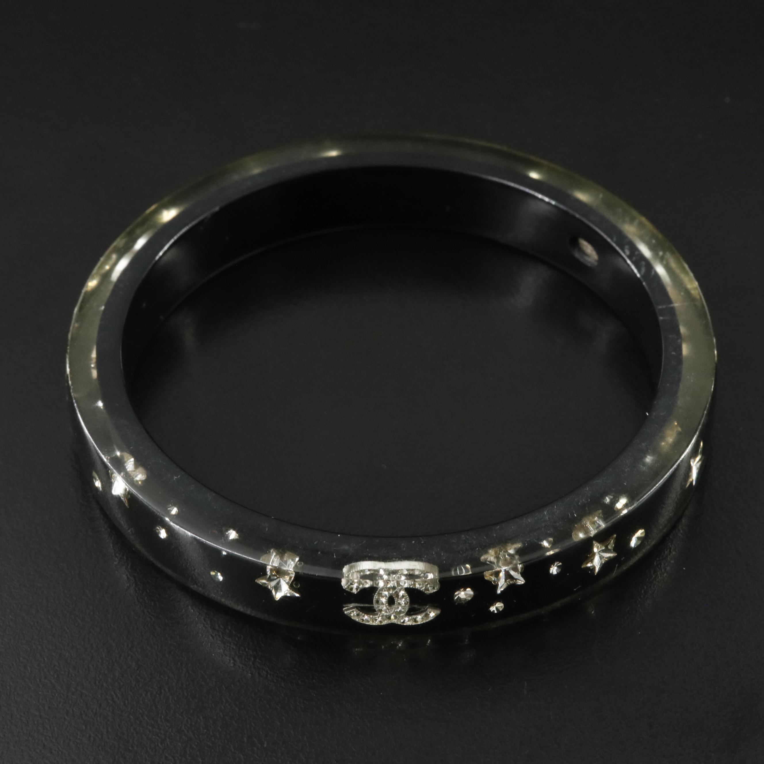 Chanel CC Resin and Crystal Bracelet 2008