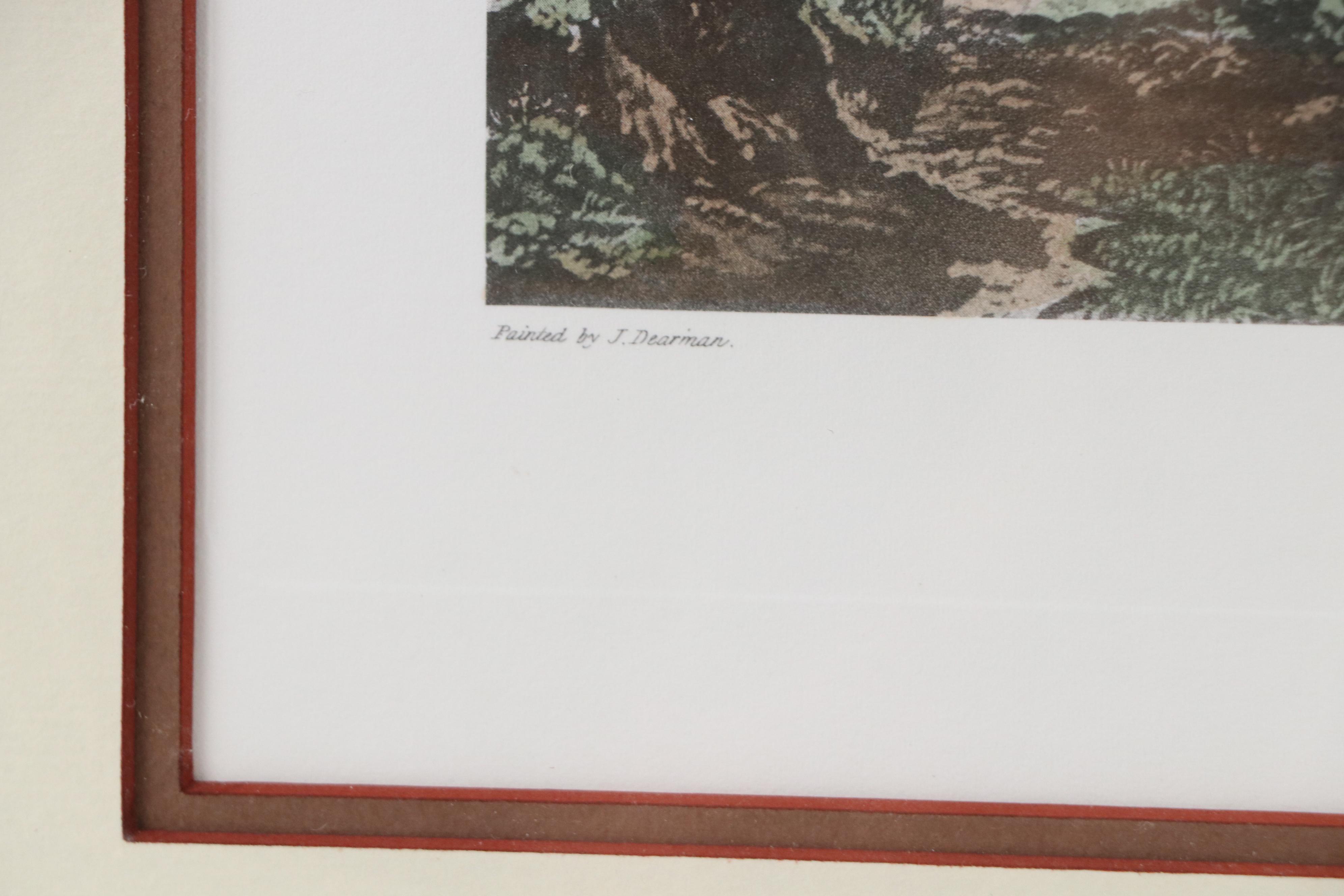 Equestrian Hand-Colored Halftone After John Dearman "Spring"