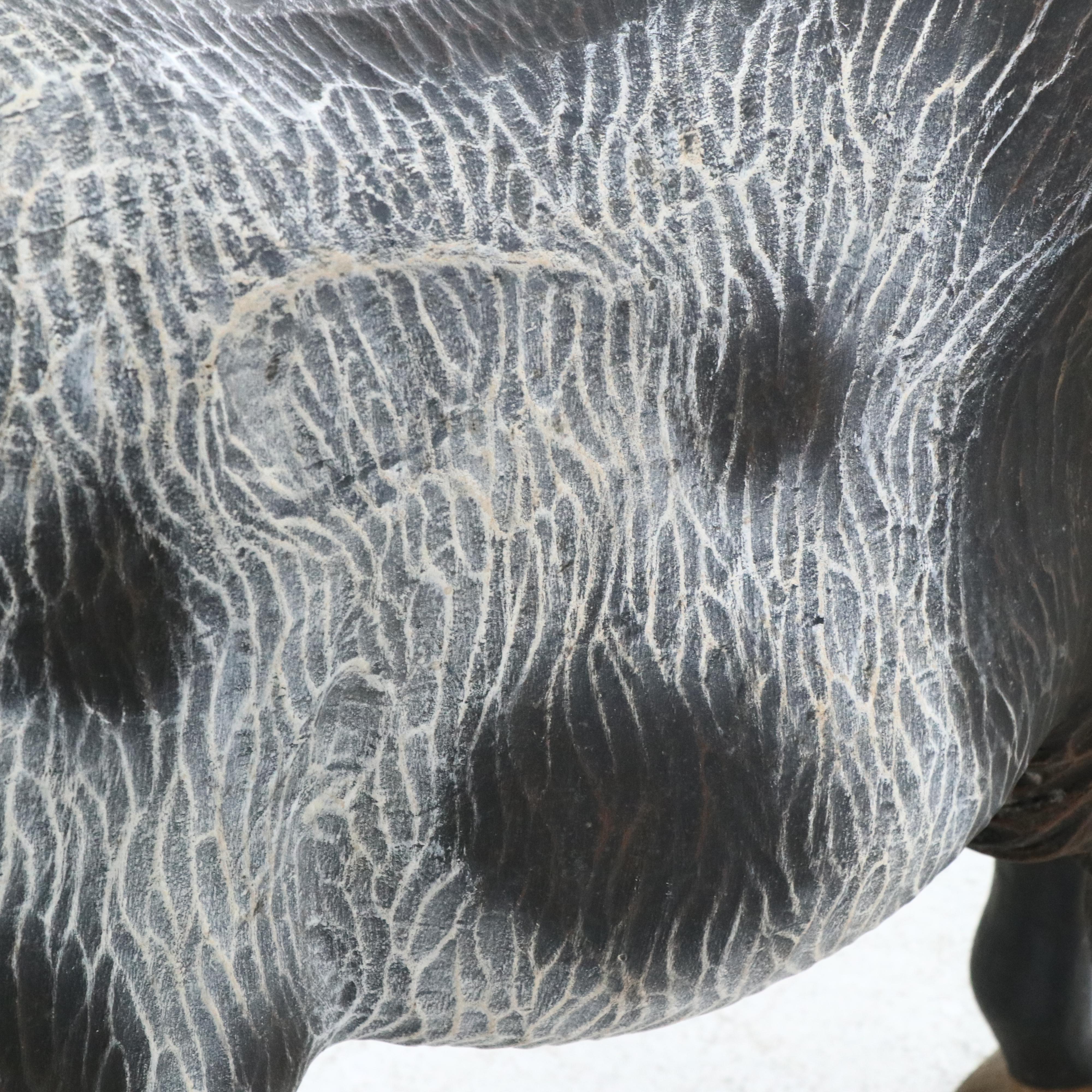 Life Size Folk Art Sculpture of Goat