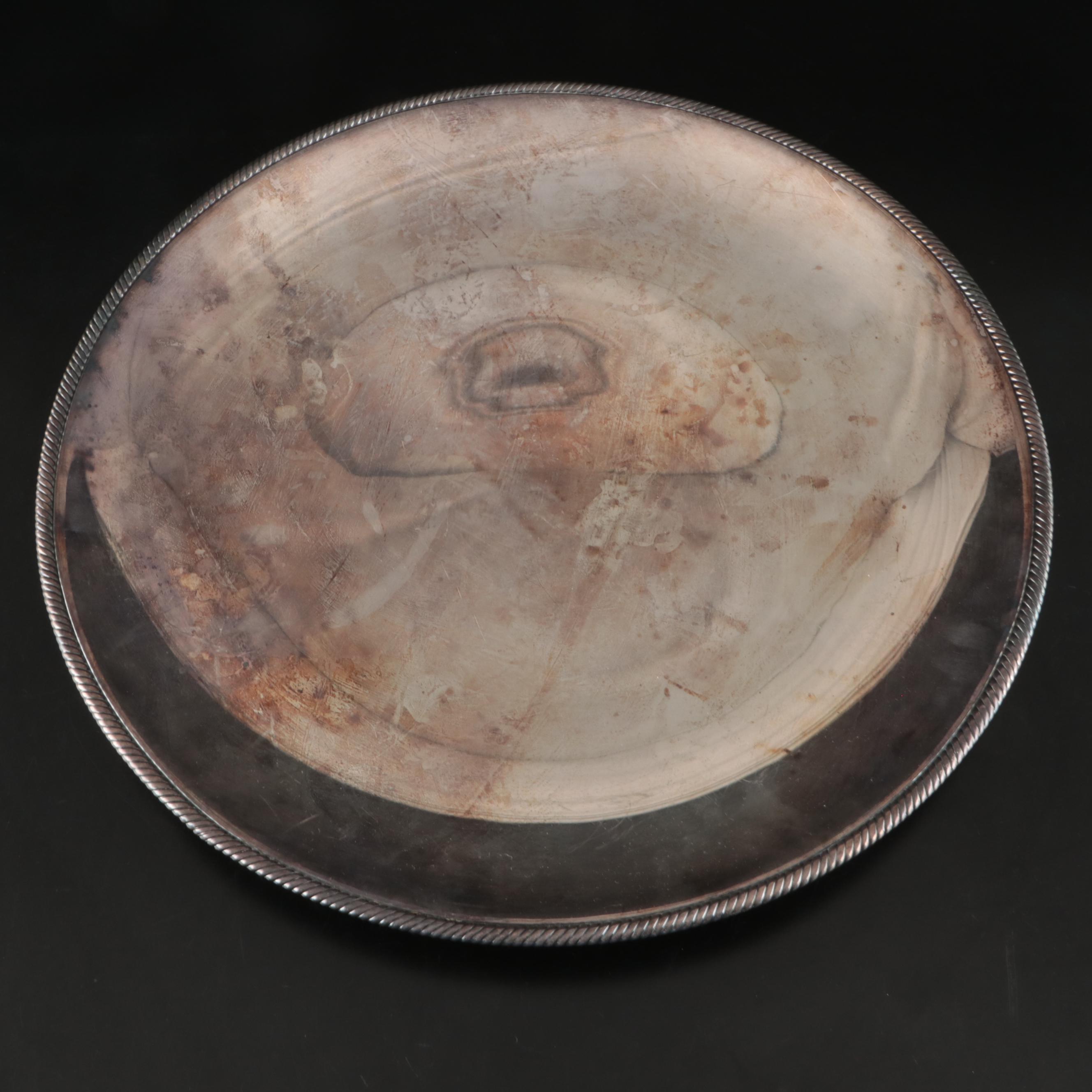 Gorham "Kings," International Silver Co. with Other Silver Plate Serving Pieces