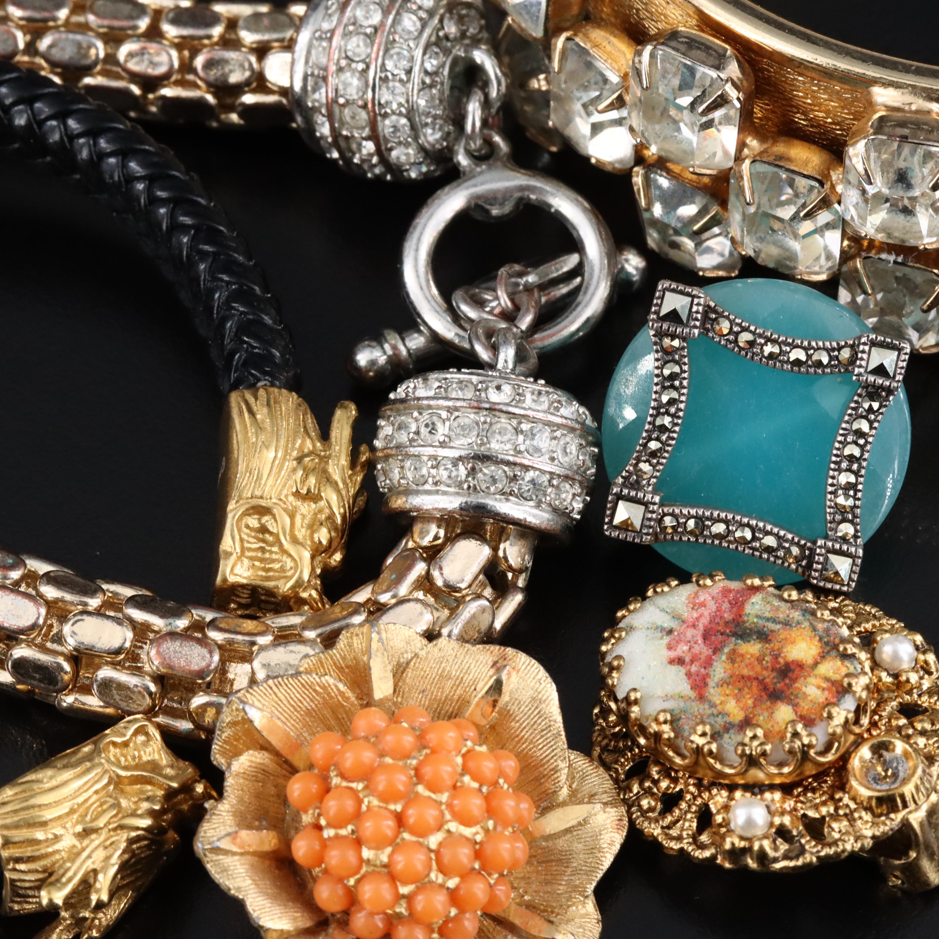 Vintage Jewelry Collection Featuring Sterling and Stephen Dweck