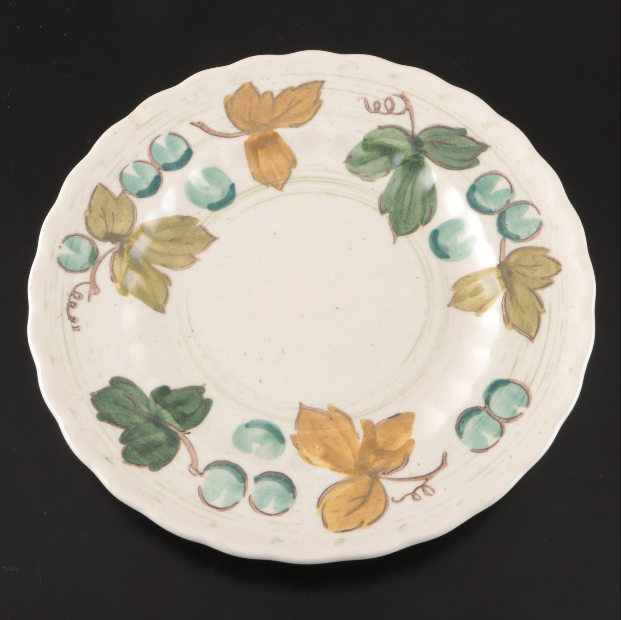 Vernon Ware by Metlox "Vineyard" Salad Plates, 1960-1980
