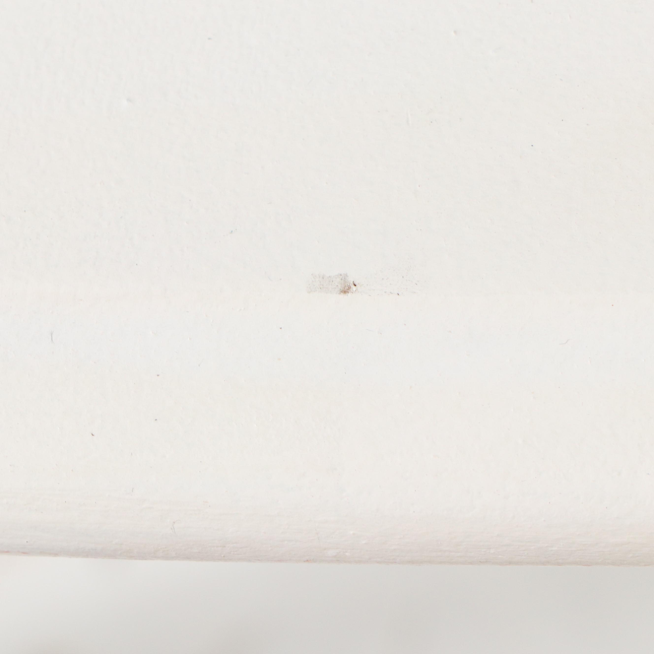 Queen Anne Style White-Painted Wood Coffee Table