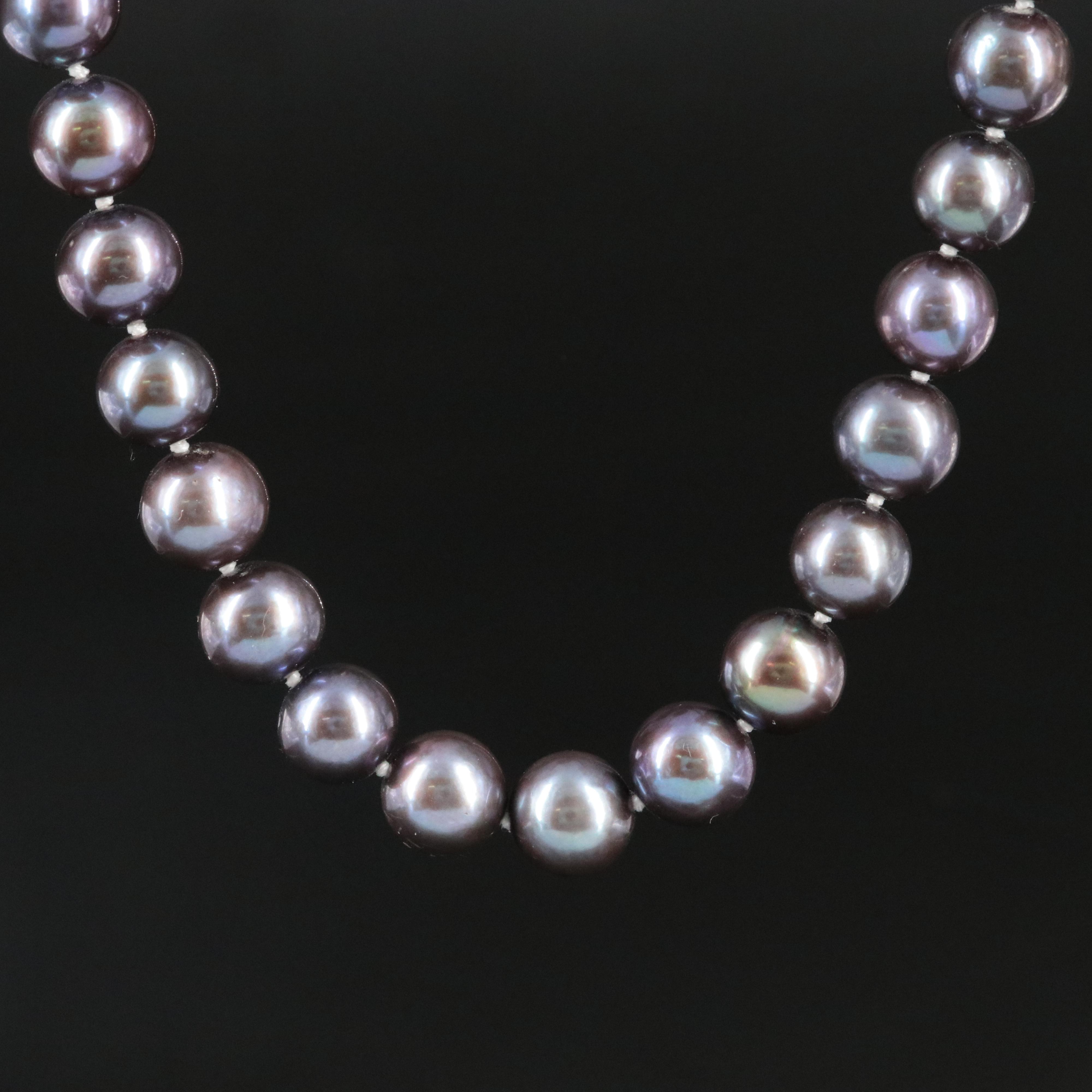 Pearl Necklace with 14K Clasp