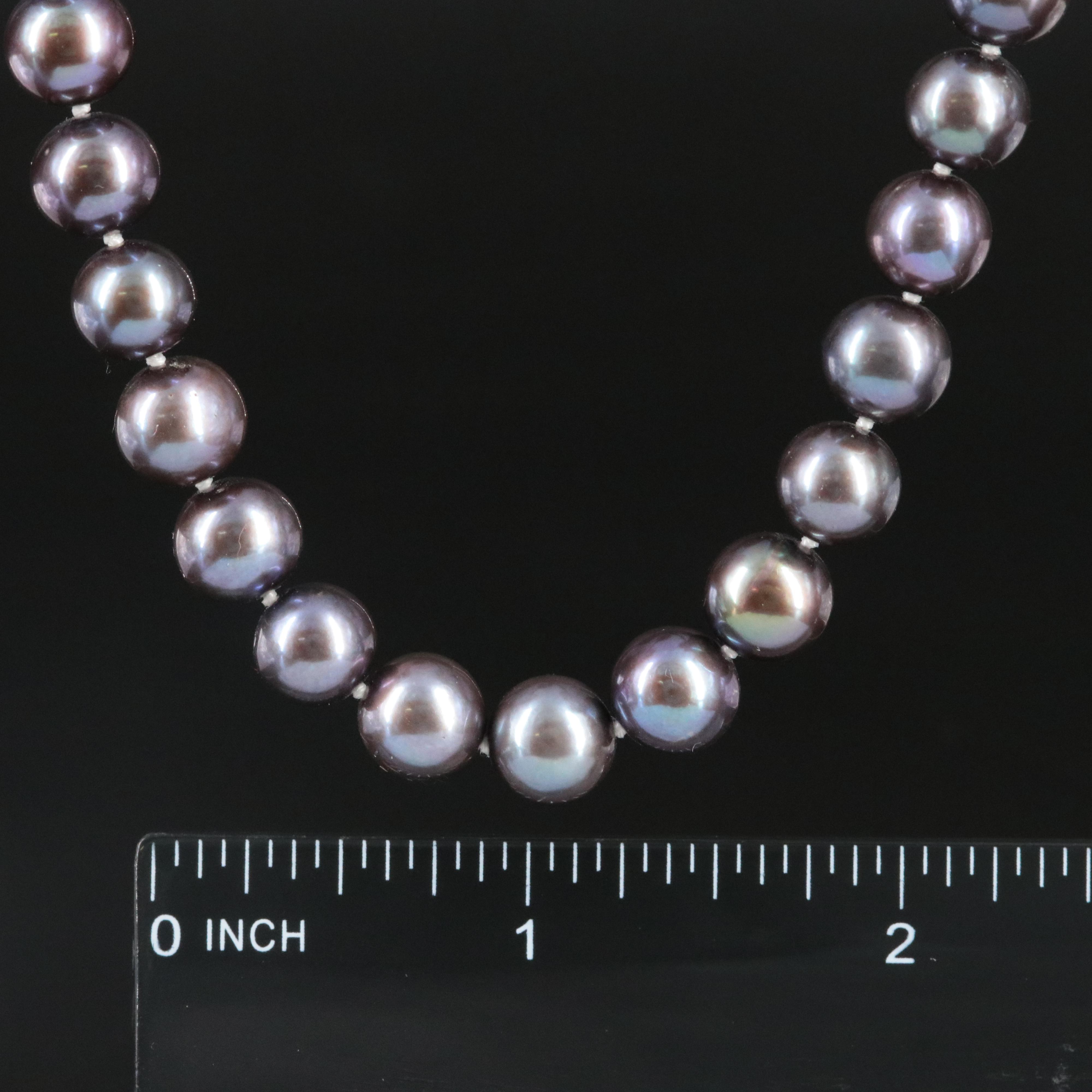 Pearl Necklace with 14K Clasp