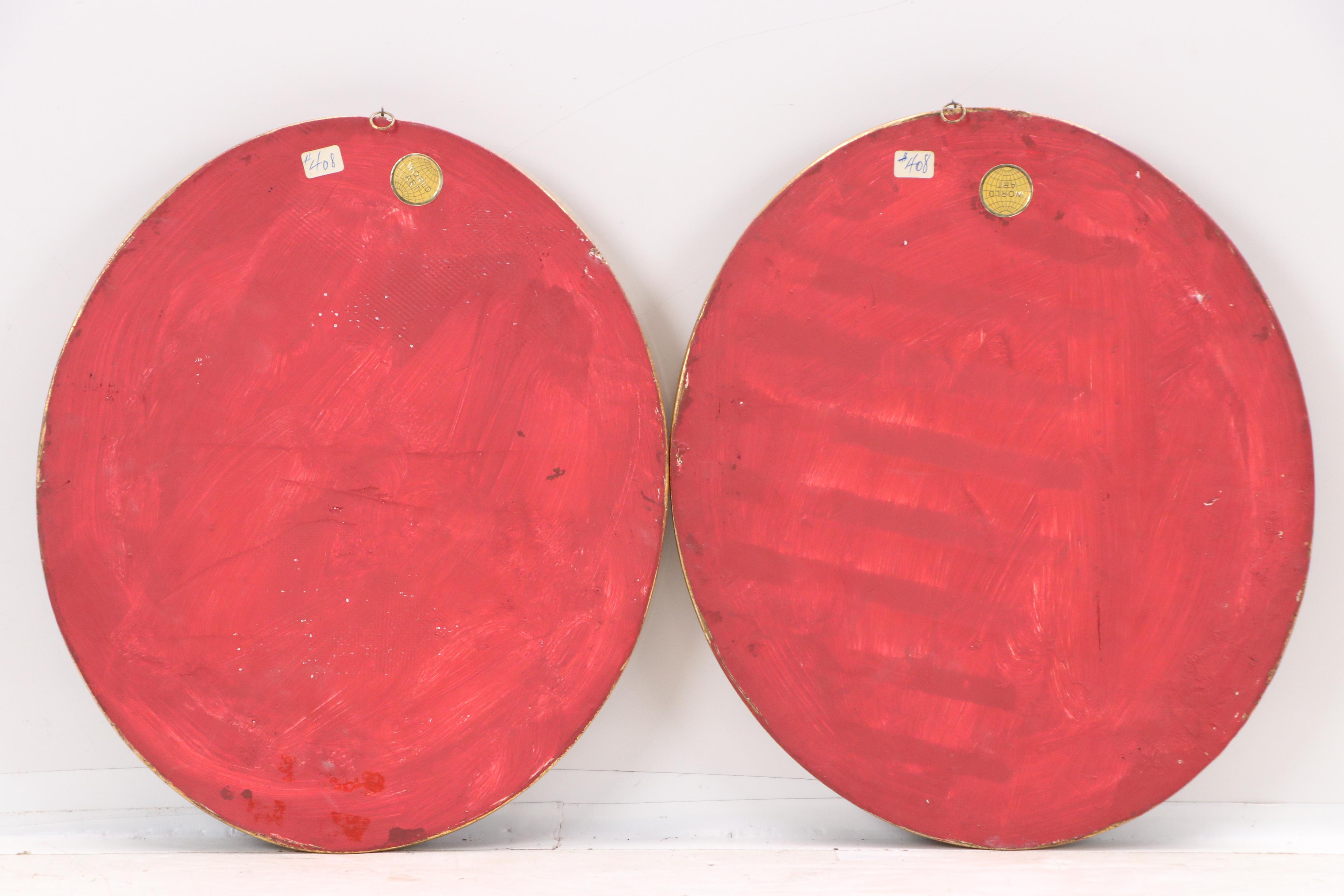 European Monarchical Chromolithographs of King Edward VI and Margaret of Valois