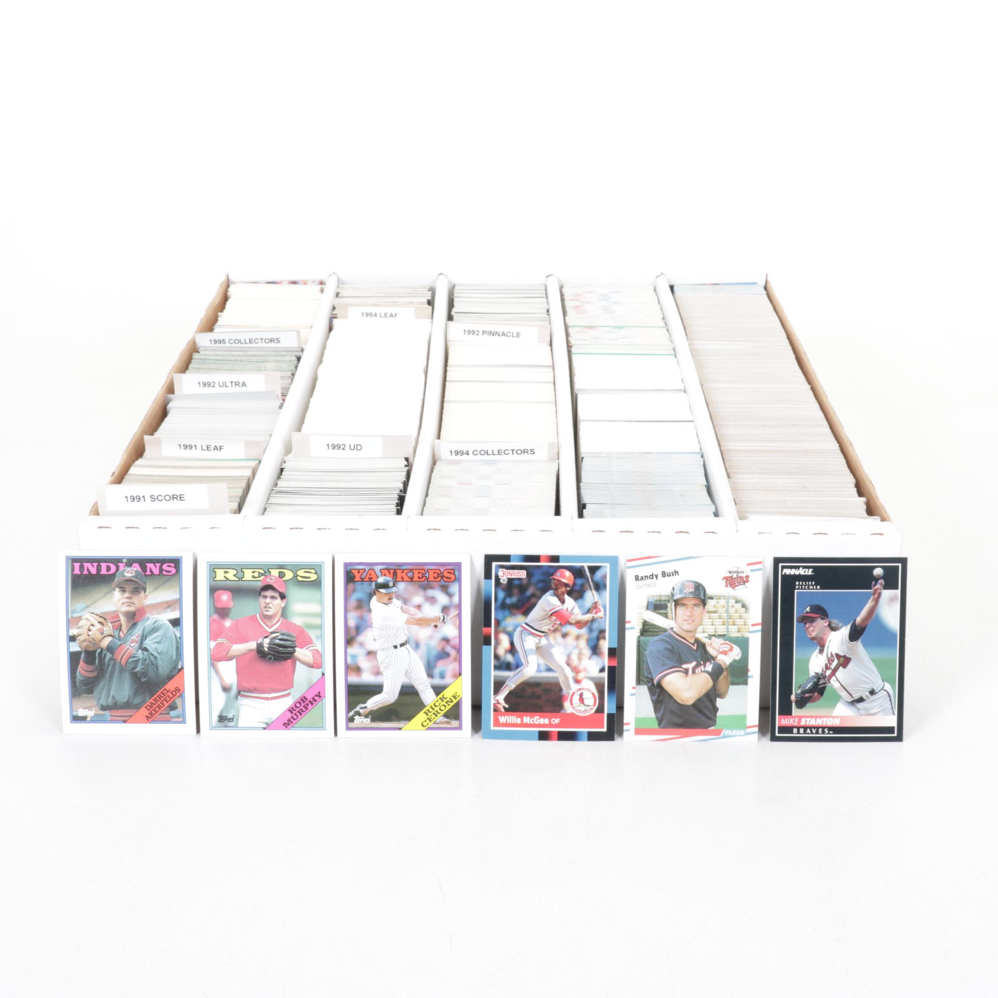 Topps, Fleer & Donruss Baseball Card Collection, 1986-1988