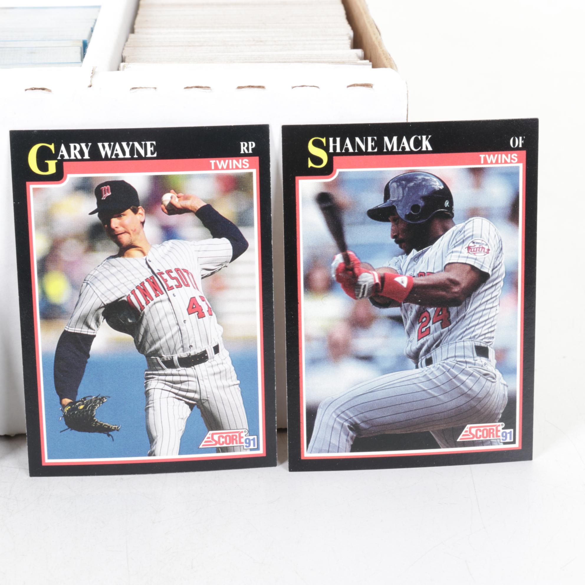 Topps, Fleer & Donruss Baseball Card Collection, 1986-1988