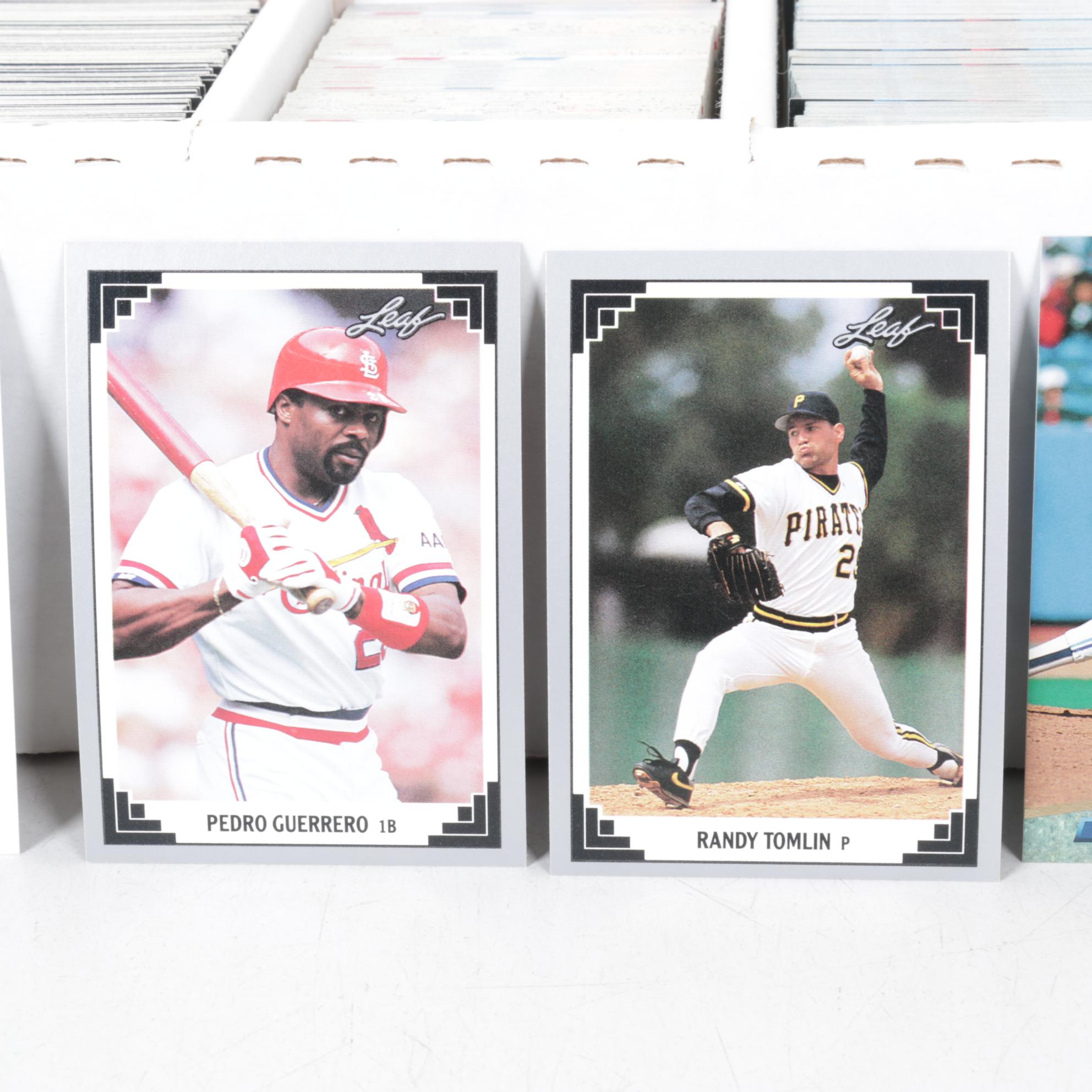 Topps, Fleer & Donruss Baseball Card Collection, 1986-1988