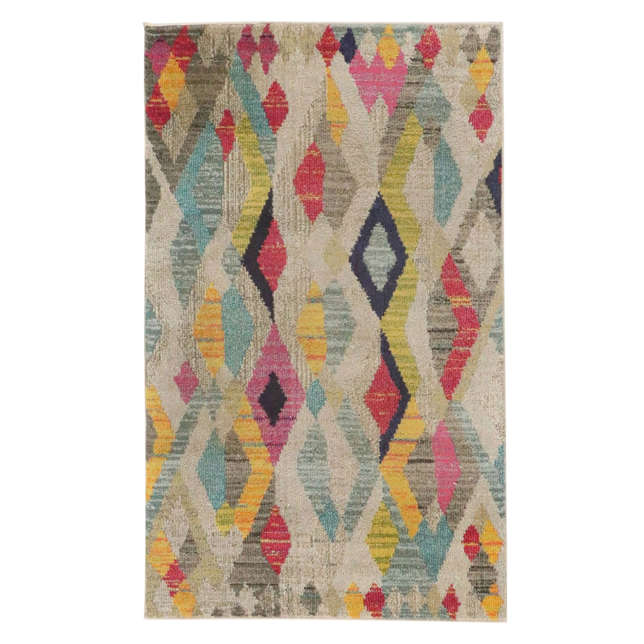 3'2 x 5'3 Machine Made Unique Loom Santa Fe Collection Area Rug