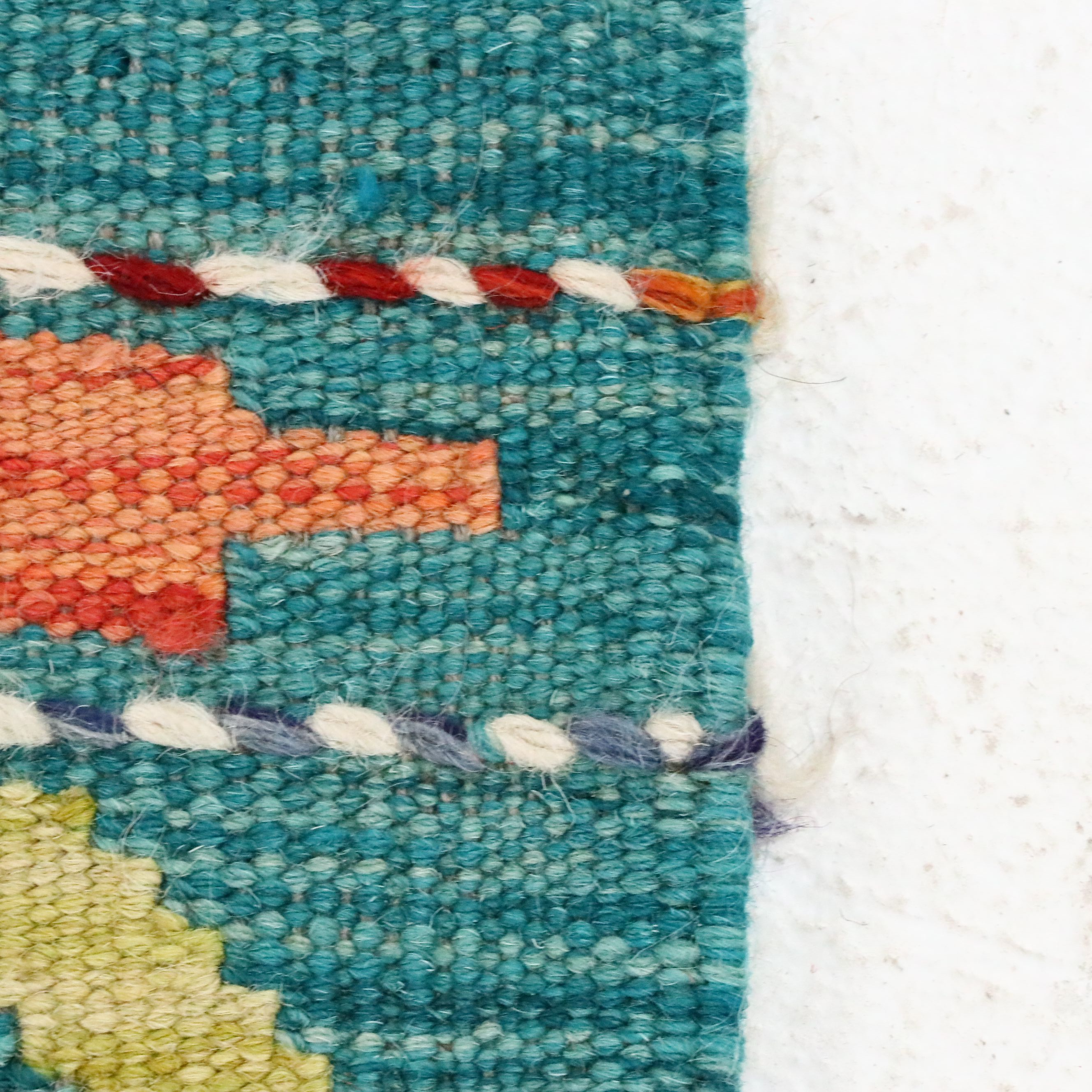 5'6 x 8'6 Handwoven Pakistani Kilim Area Rug