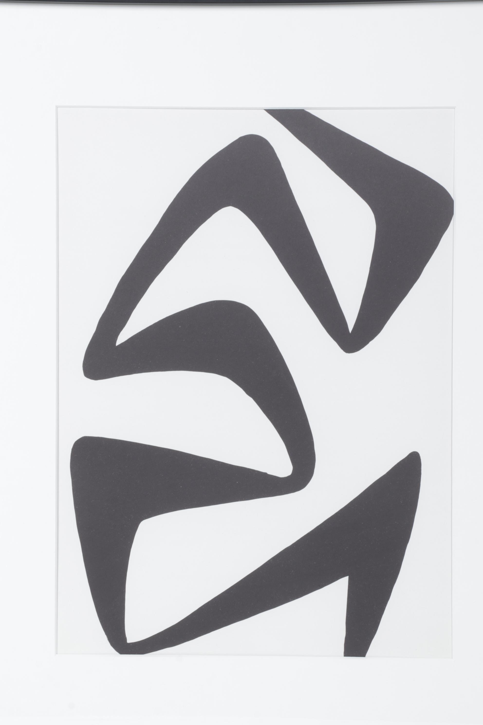 Alexander Calder Lithograph for "Derrière le Miroir," 1968