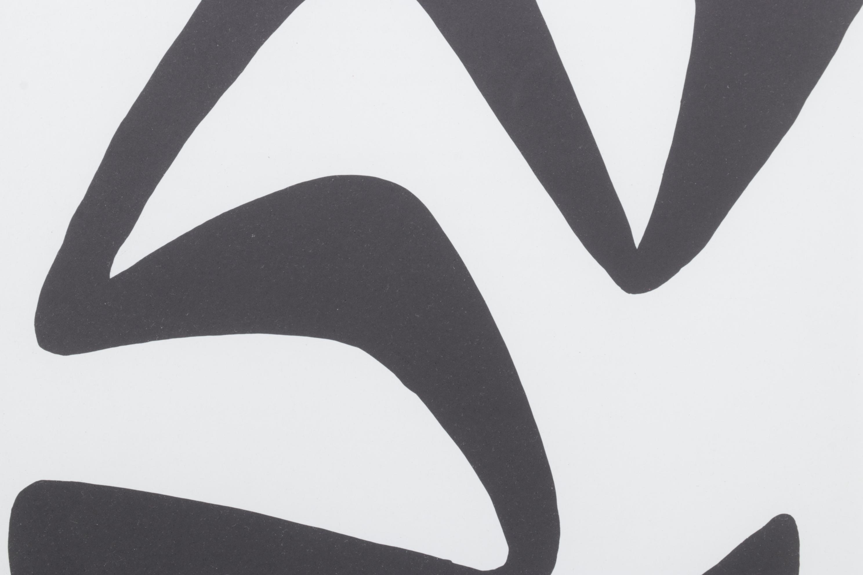 Alexander Calder Lithograph for "Derrière le Miroir," 1968