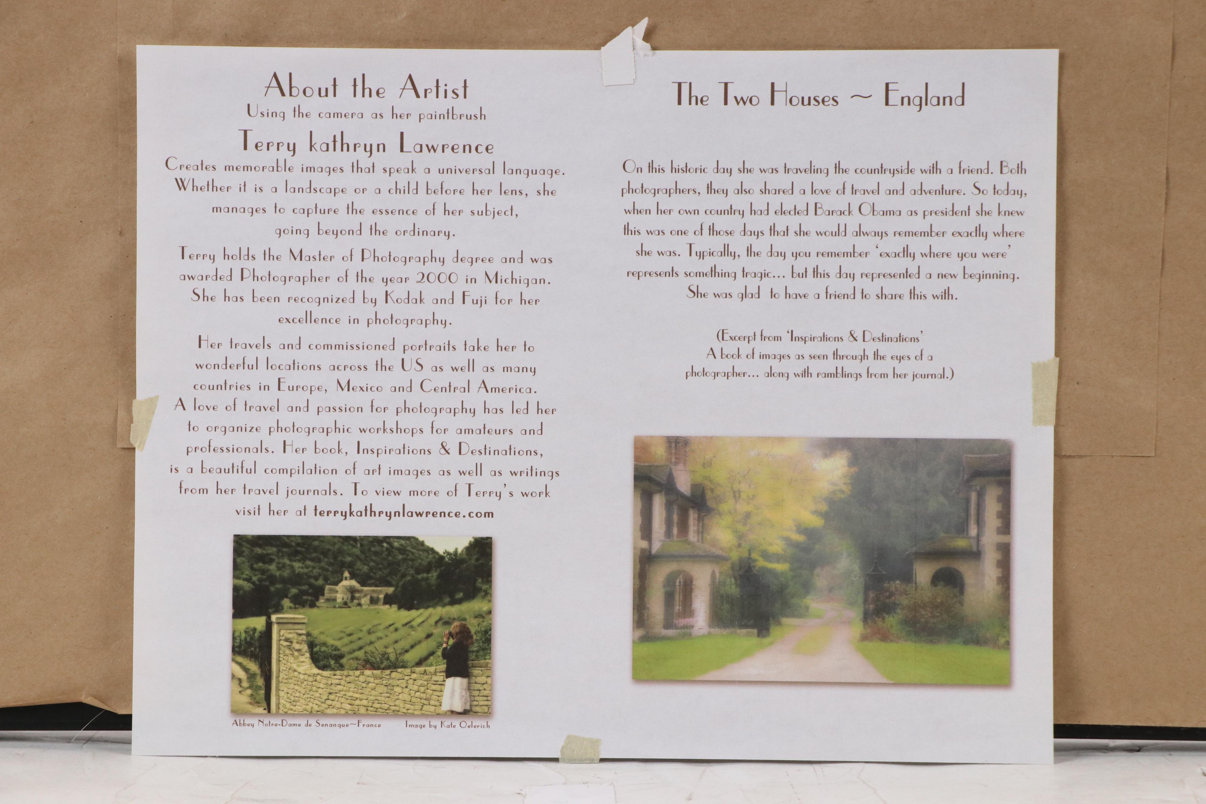 Terry Kathryn Lawrence Photograph "The Two Houses"