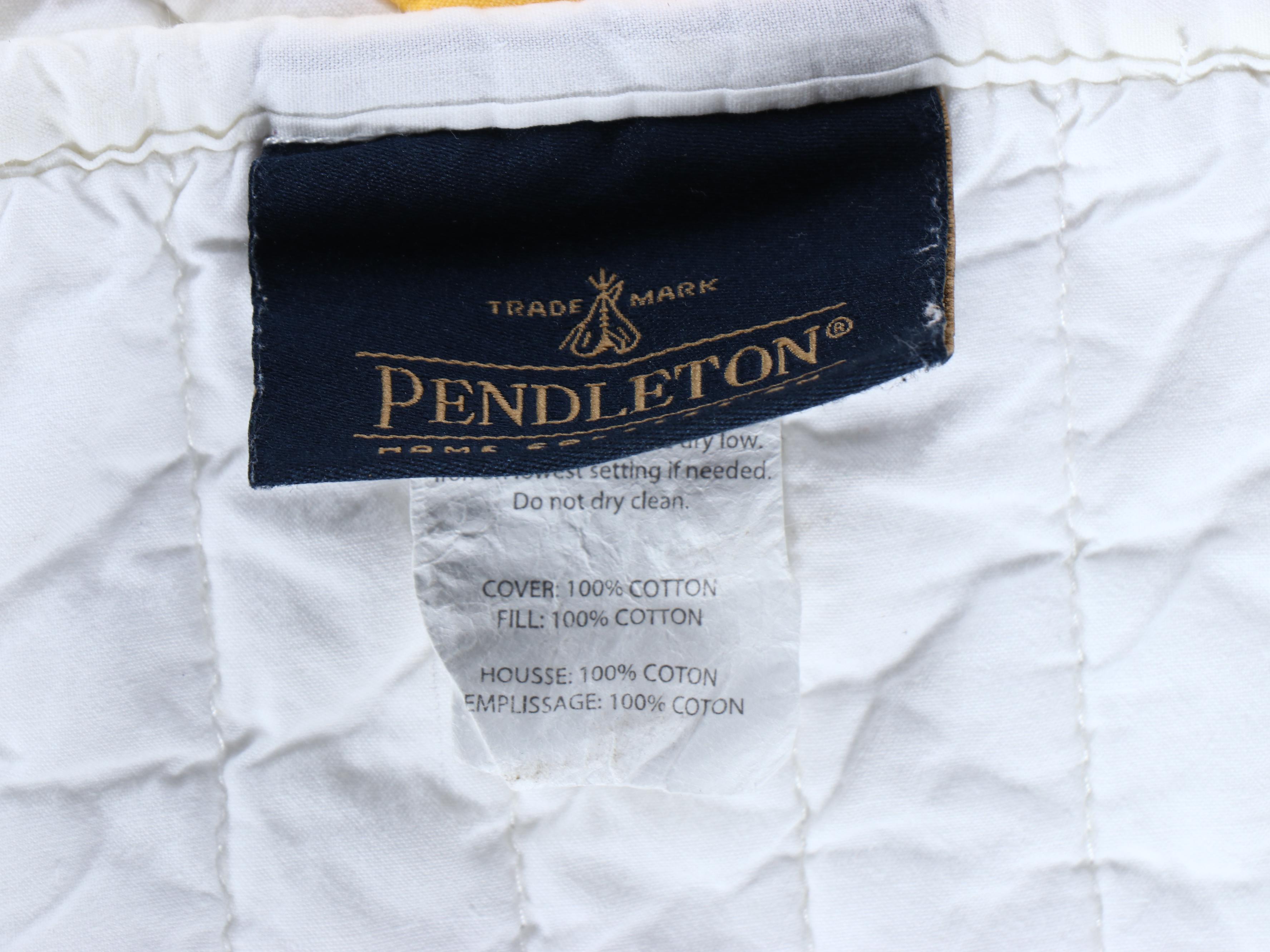 Pendleton Cotton Quilted Cover and Pillow Covers