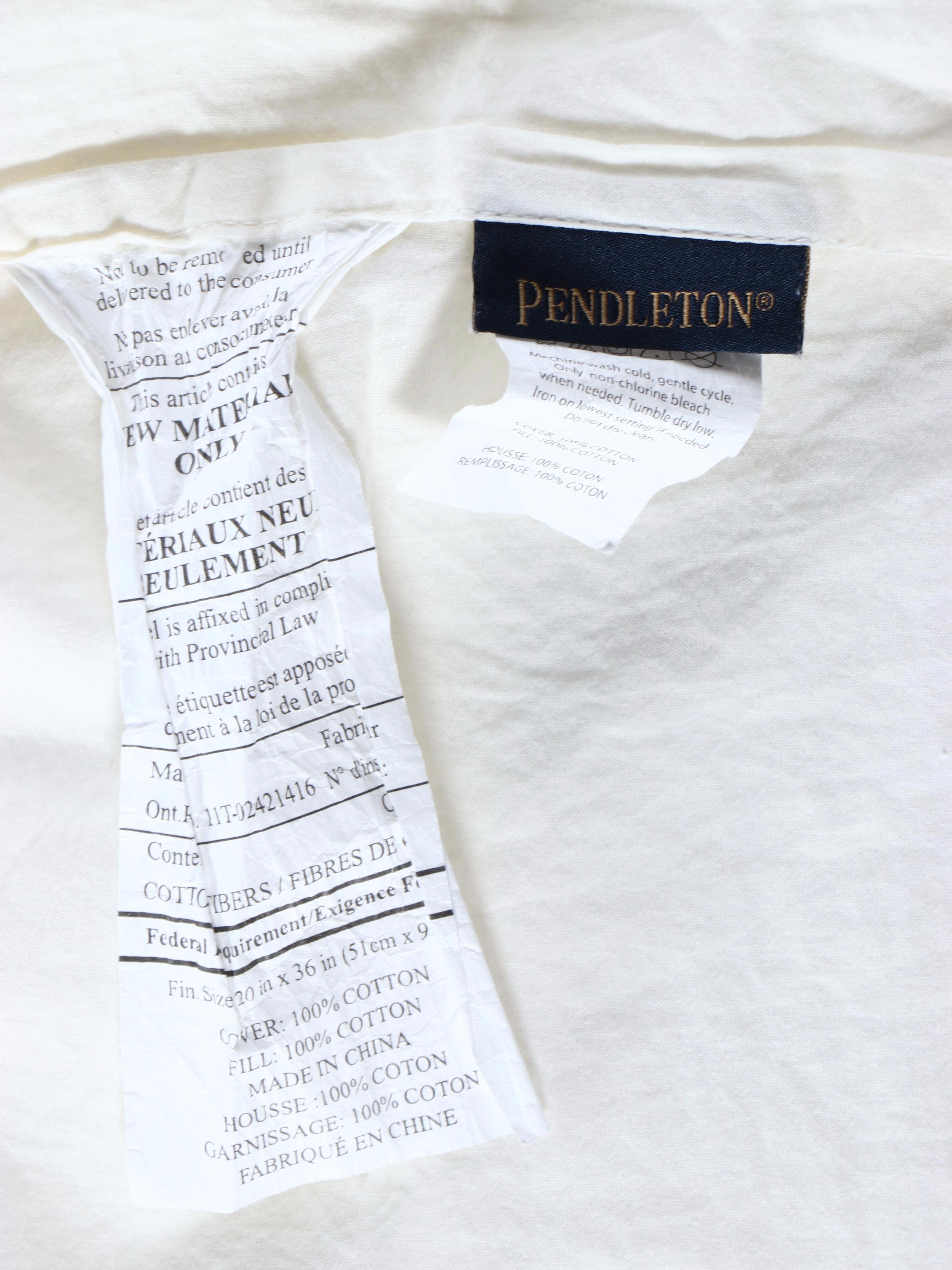 Pendleton Cotton Quilted Cover and Pillow Covers