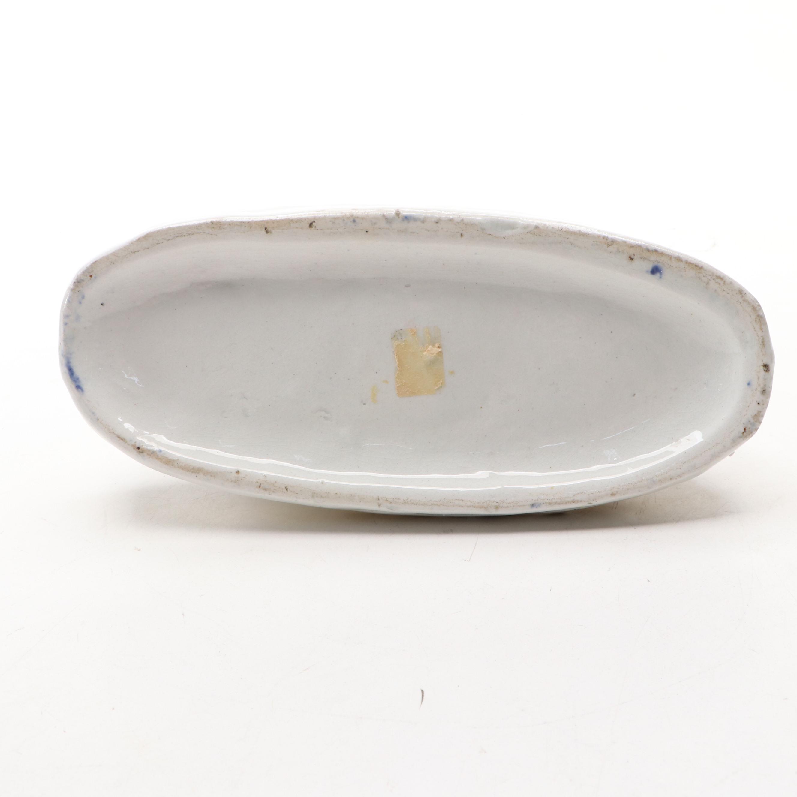 Staffordshire Greyhound with Hare and Recumbent Greyhound Figures