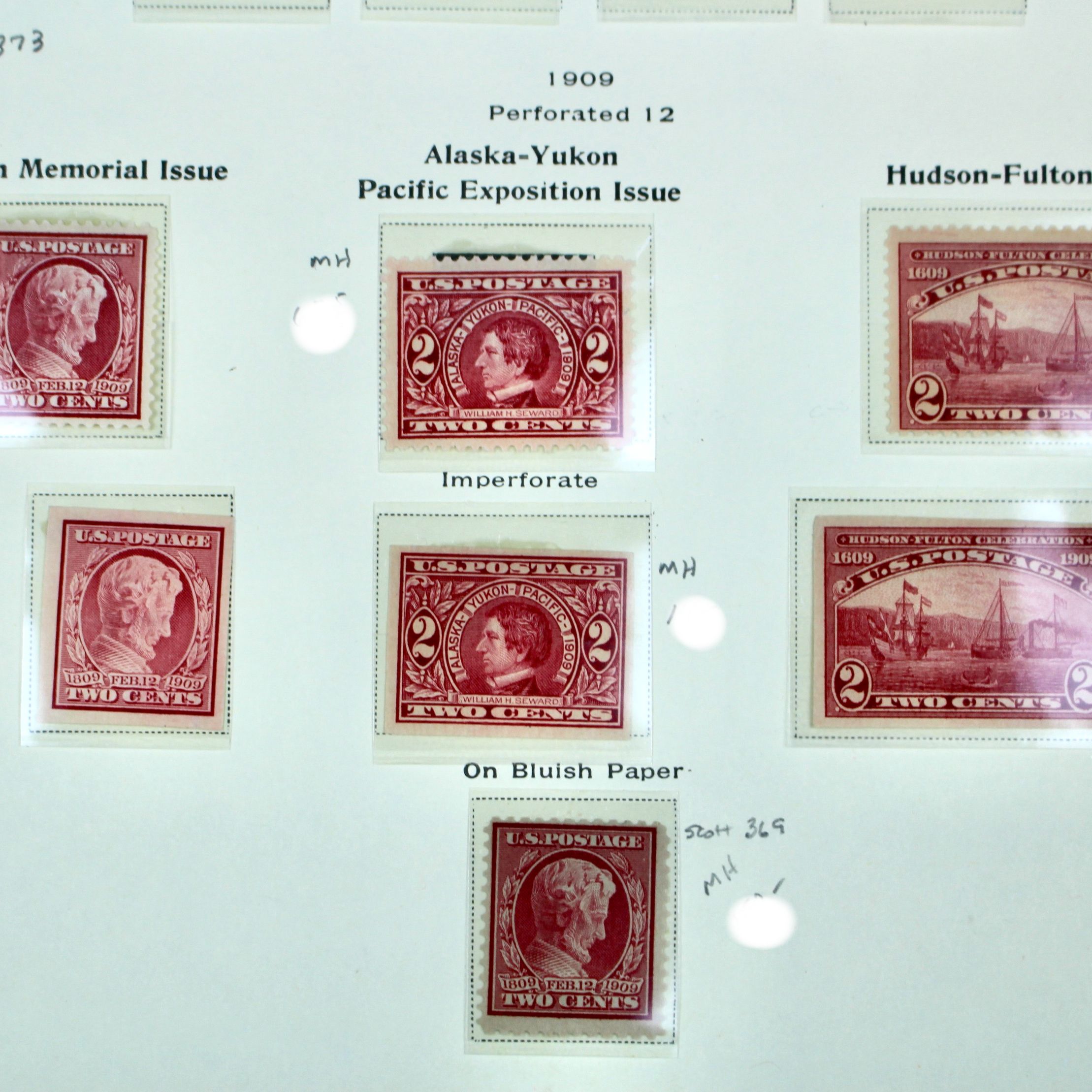 Mint Condition Scott #s 367 to 373 U.S. Postage Stamps