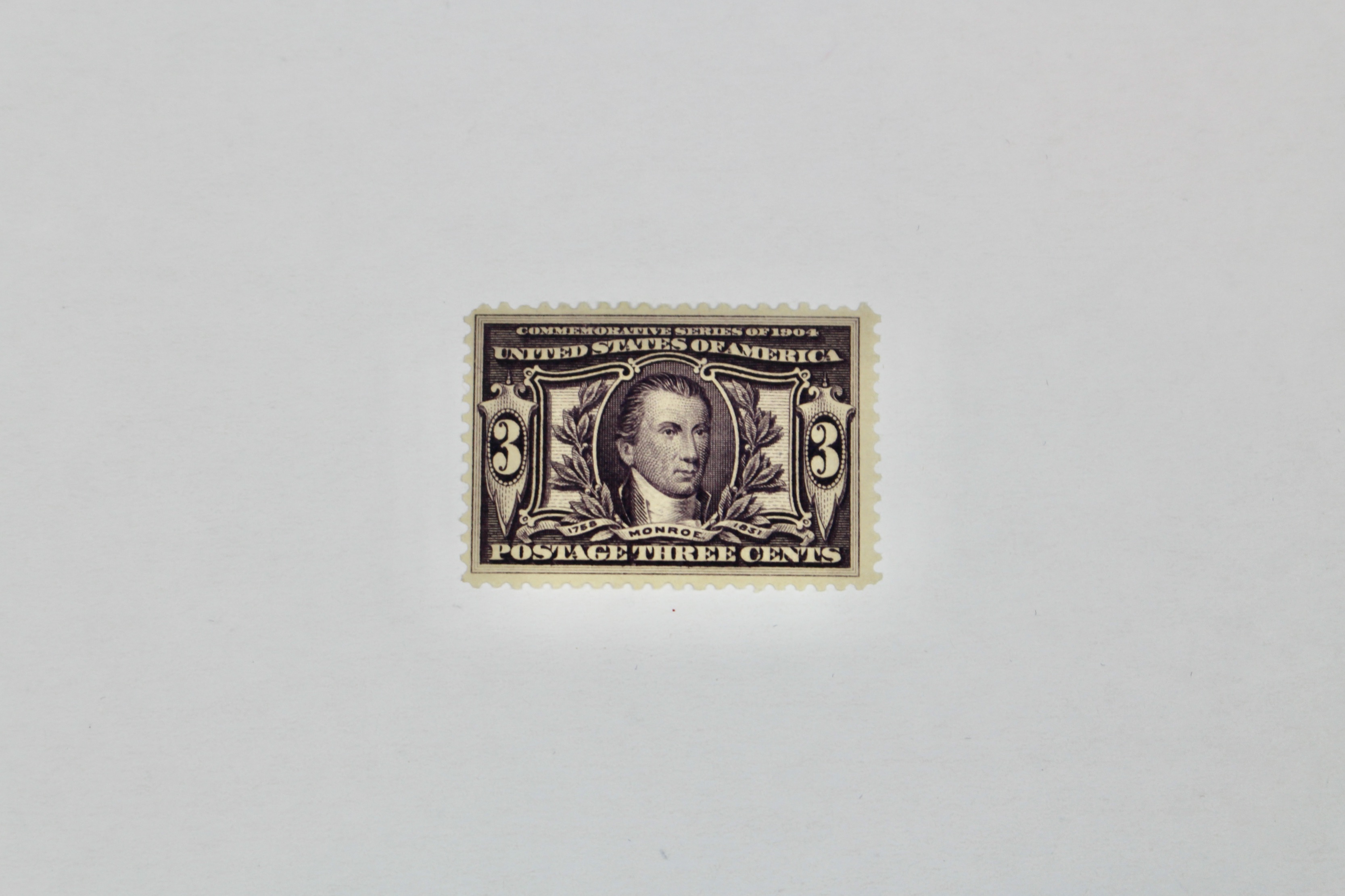 Eight Mint Condition Early U.S. Postage Stamps, Scott 323 to 330