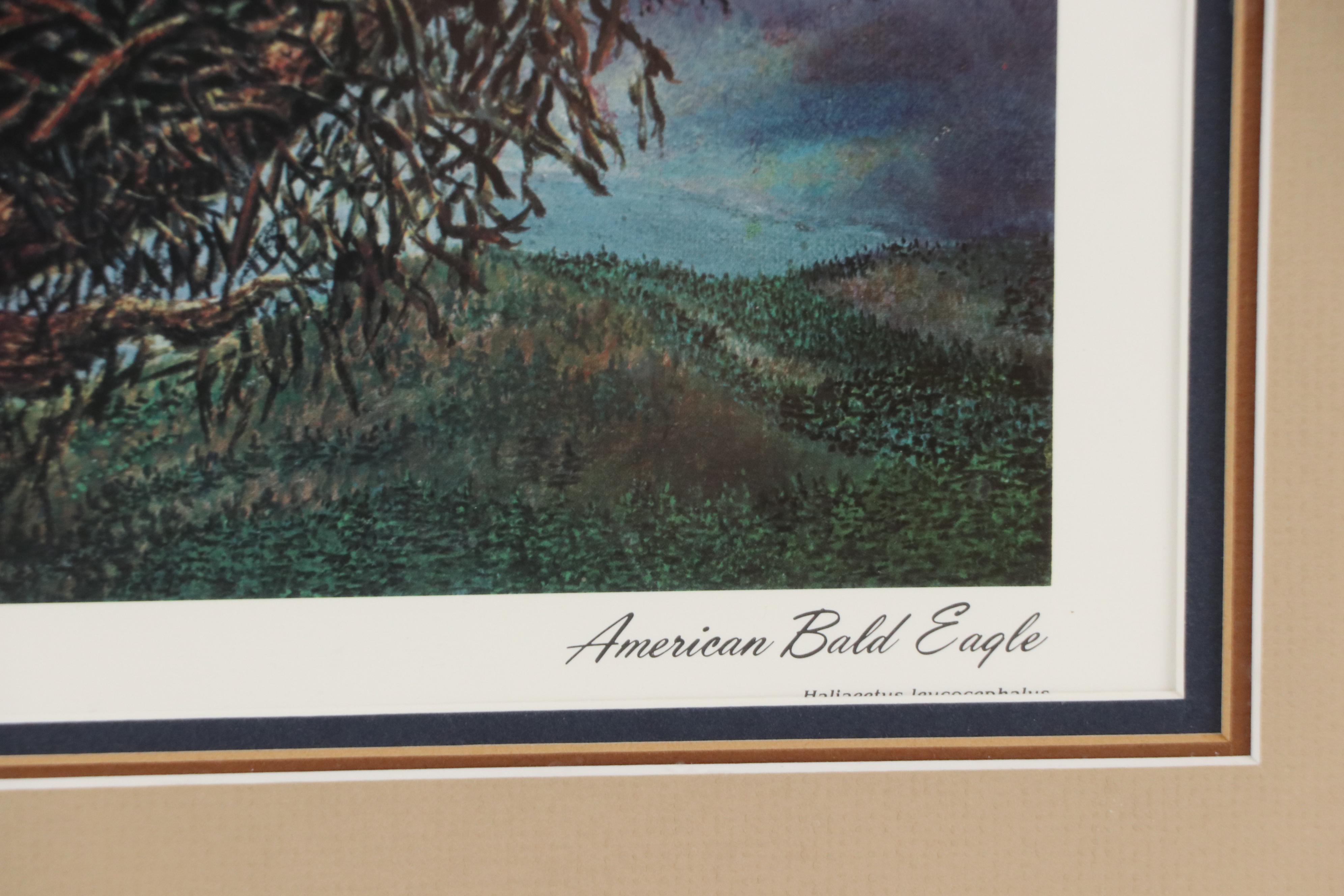 Lloyd Hovland Offset Lithograph "Survival"