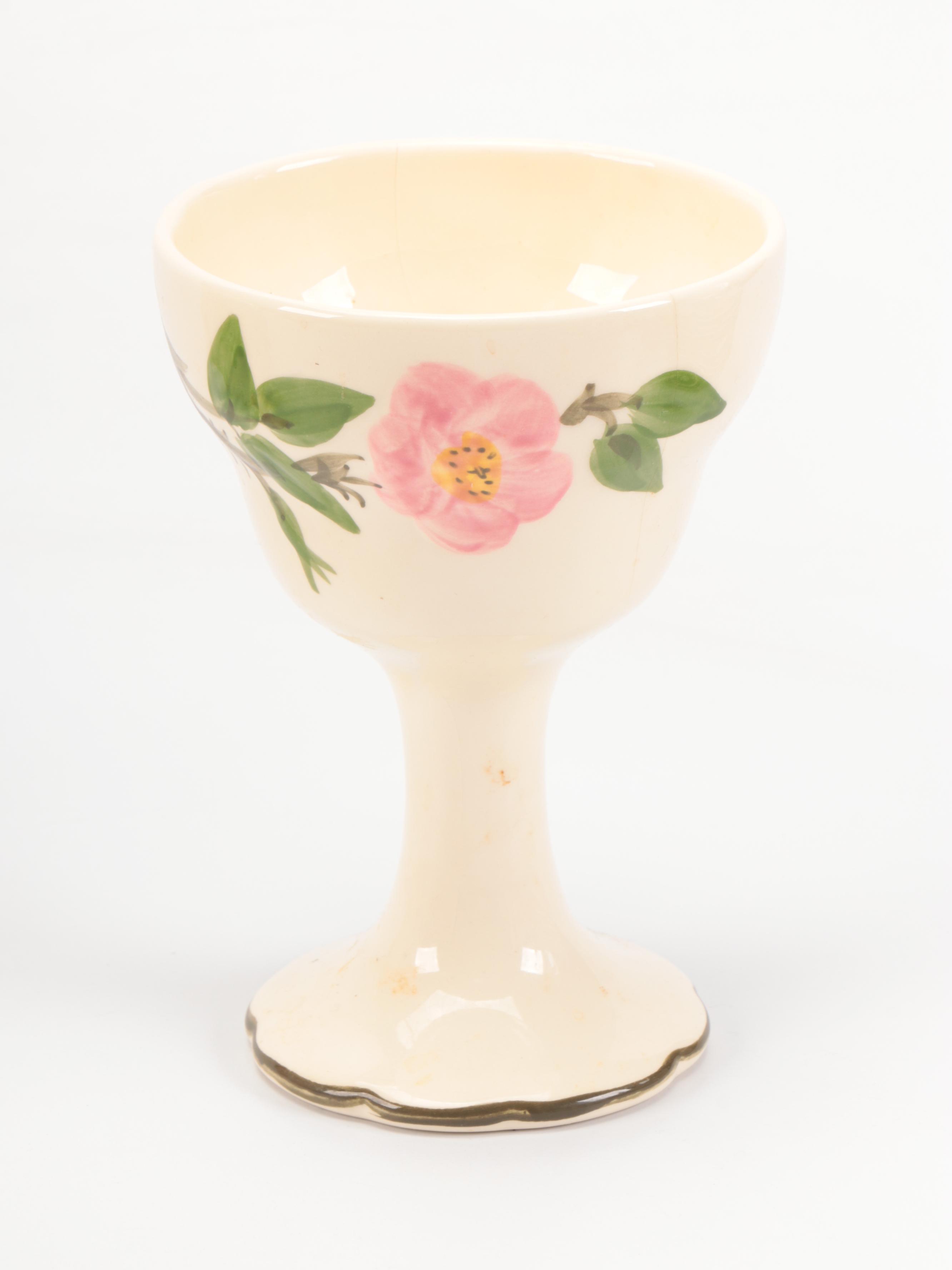 Franciscan "Dessert Rose" Tableware and Accessories, Mid to Late 20th Century