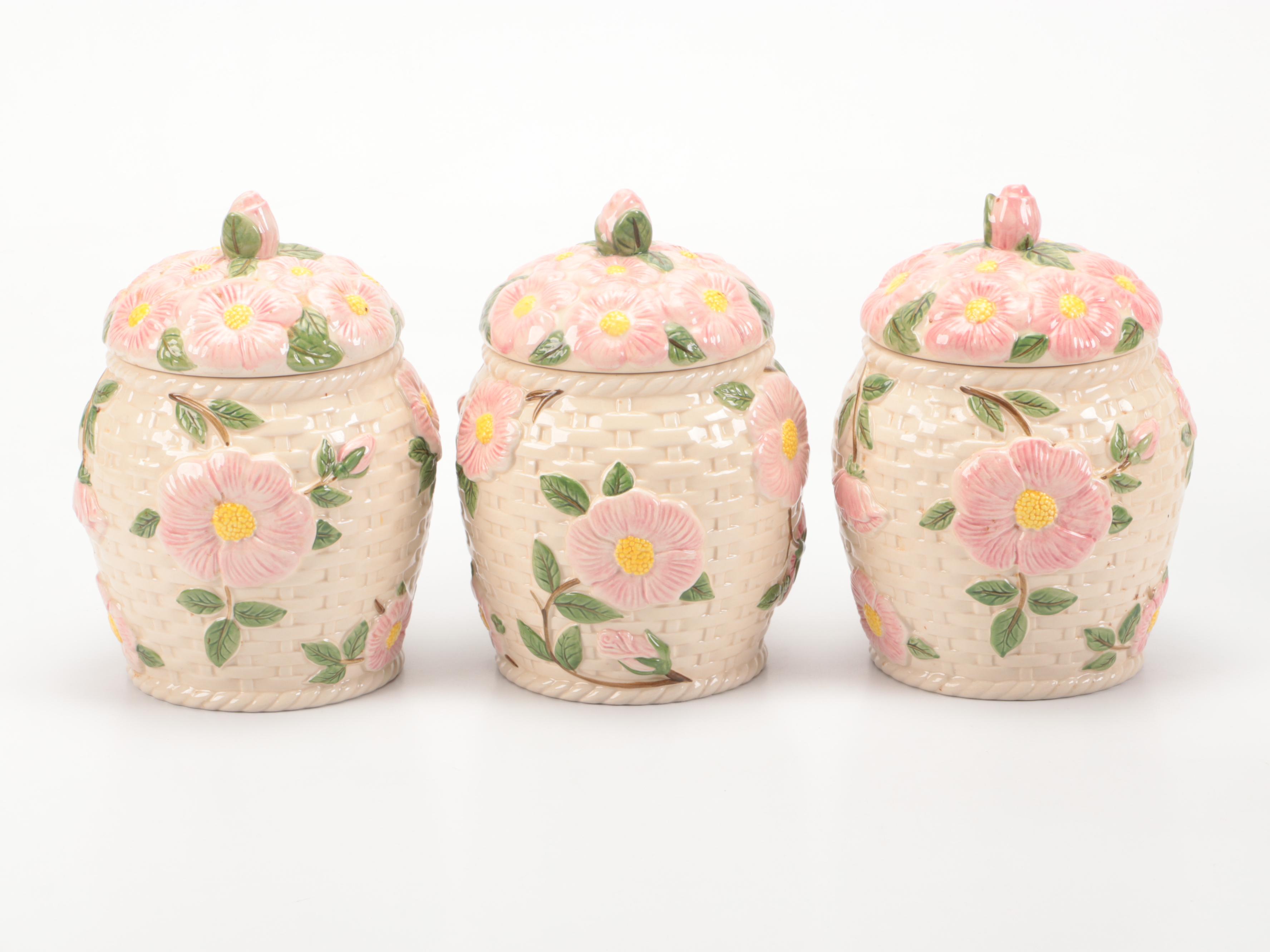 Franciscan "Dessert Rose" Tableware and Accessories, Mid to Late 20th Century