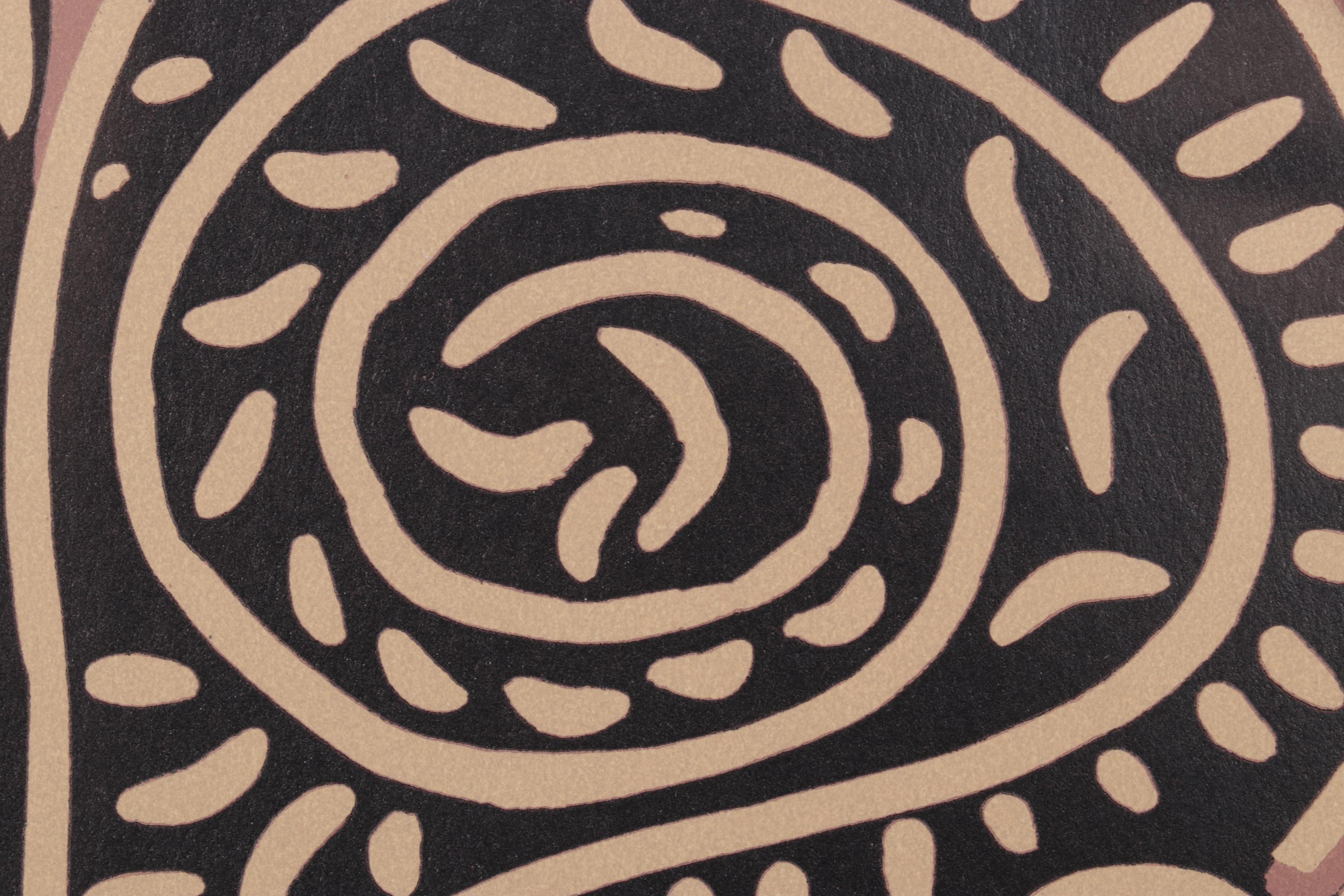 Pablo Picasso Linoleum Cut "Flower Vase," 1962