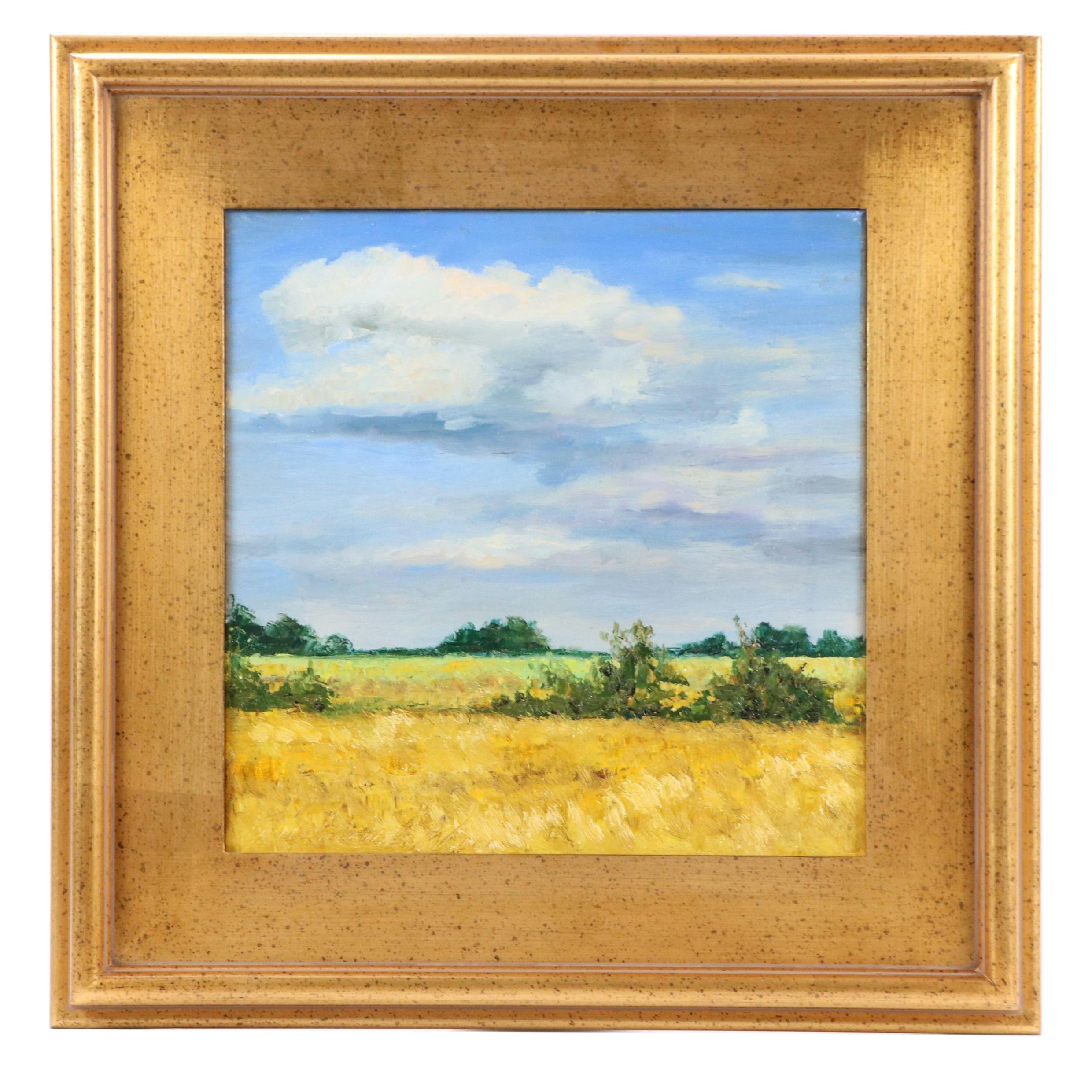 Garncarek Aleksander Field Oil Painting, 2025