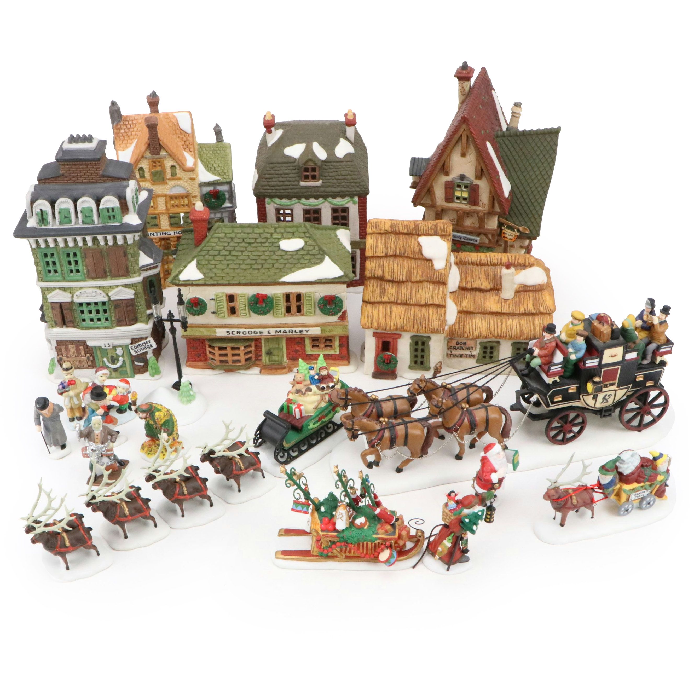 Department 56 Dickens Village Houses with Other Accessories and Figurines