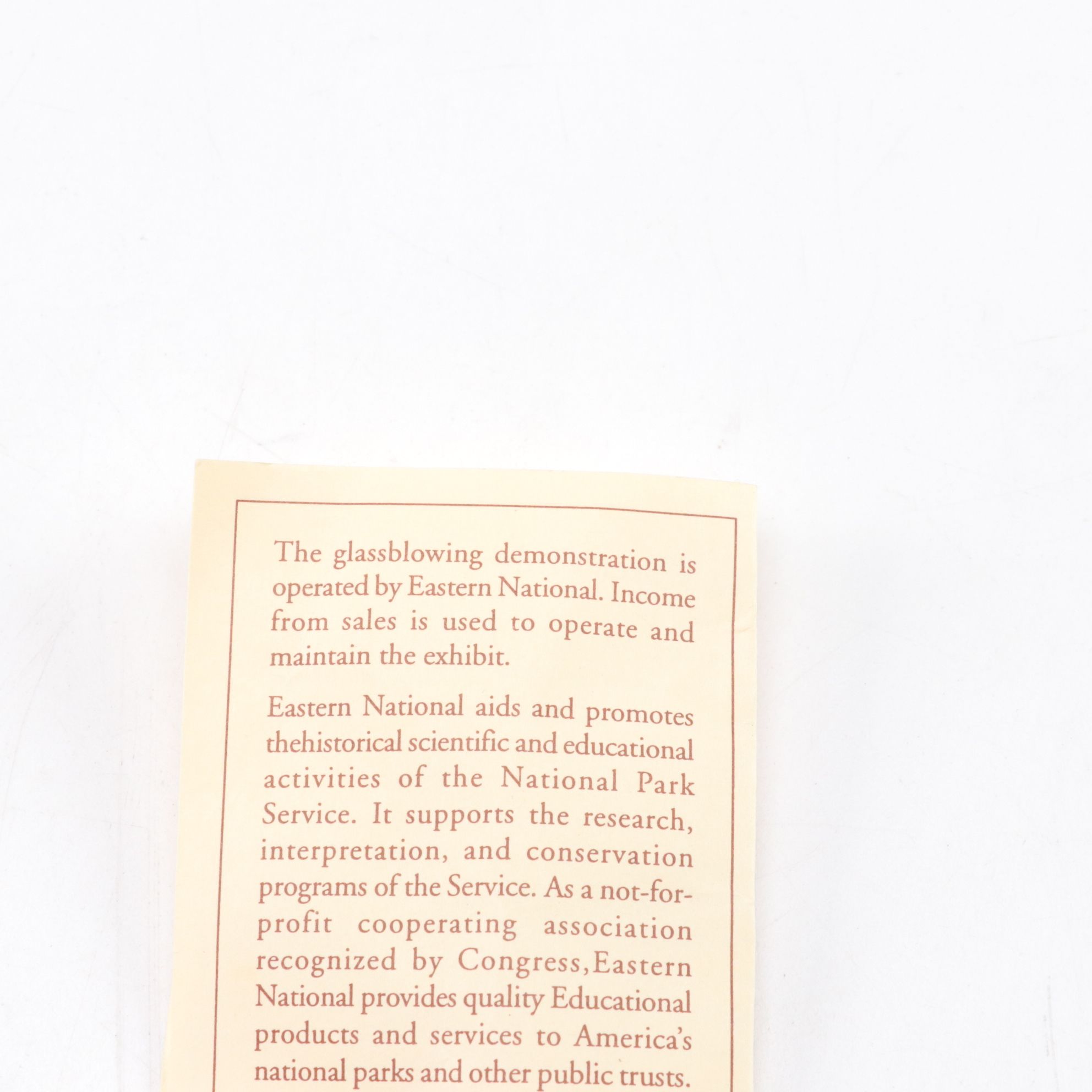 Eastern National Colonial Style Blown Glass Wares