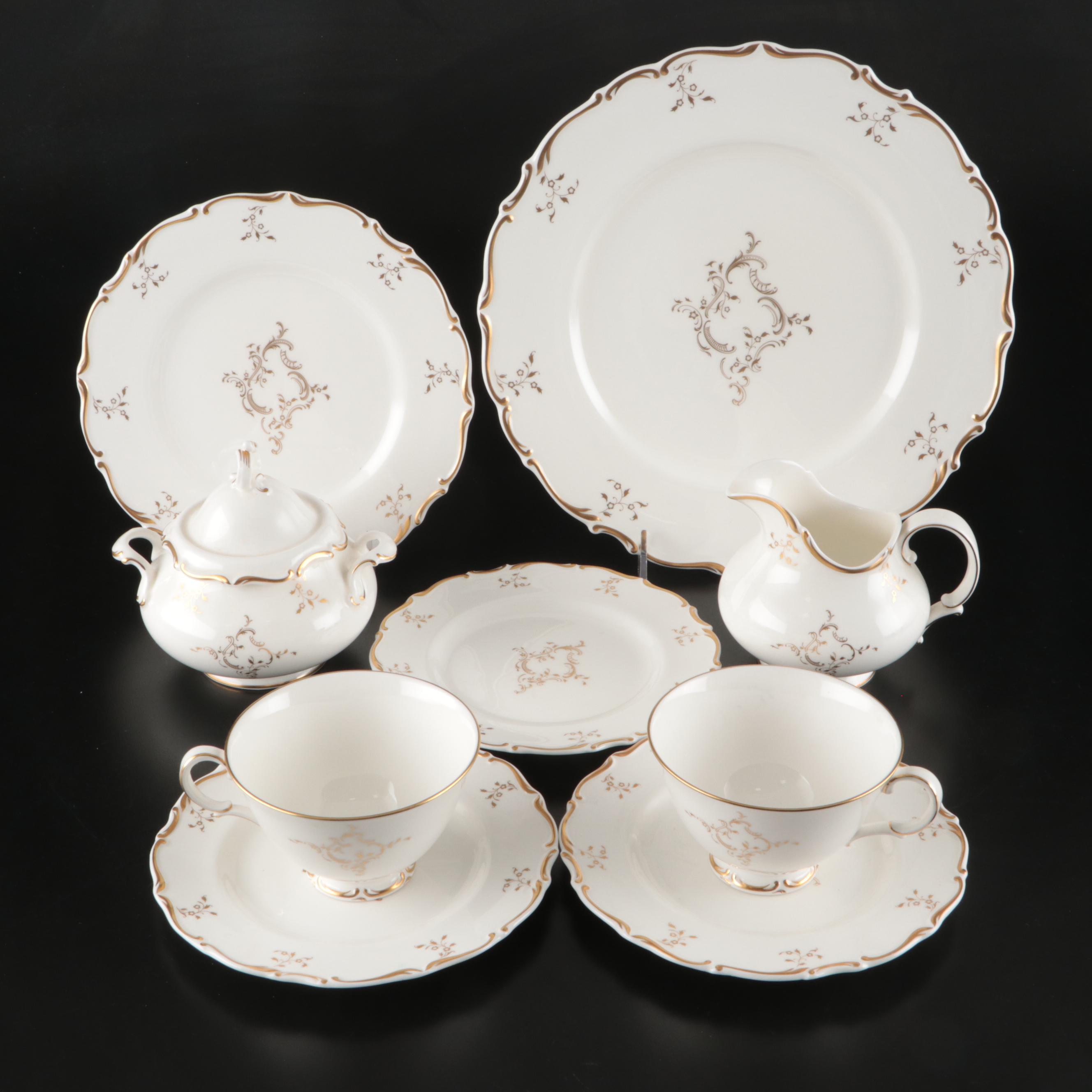 Royal Doulton "Monteigne" Bone China Plates and Tea Accesories