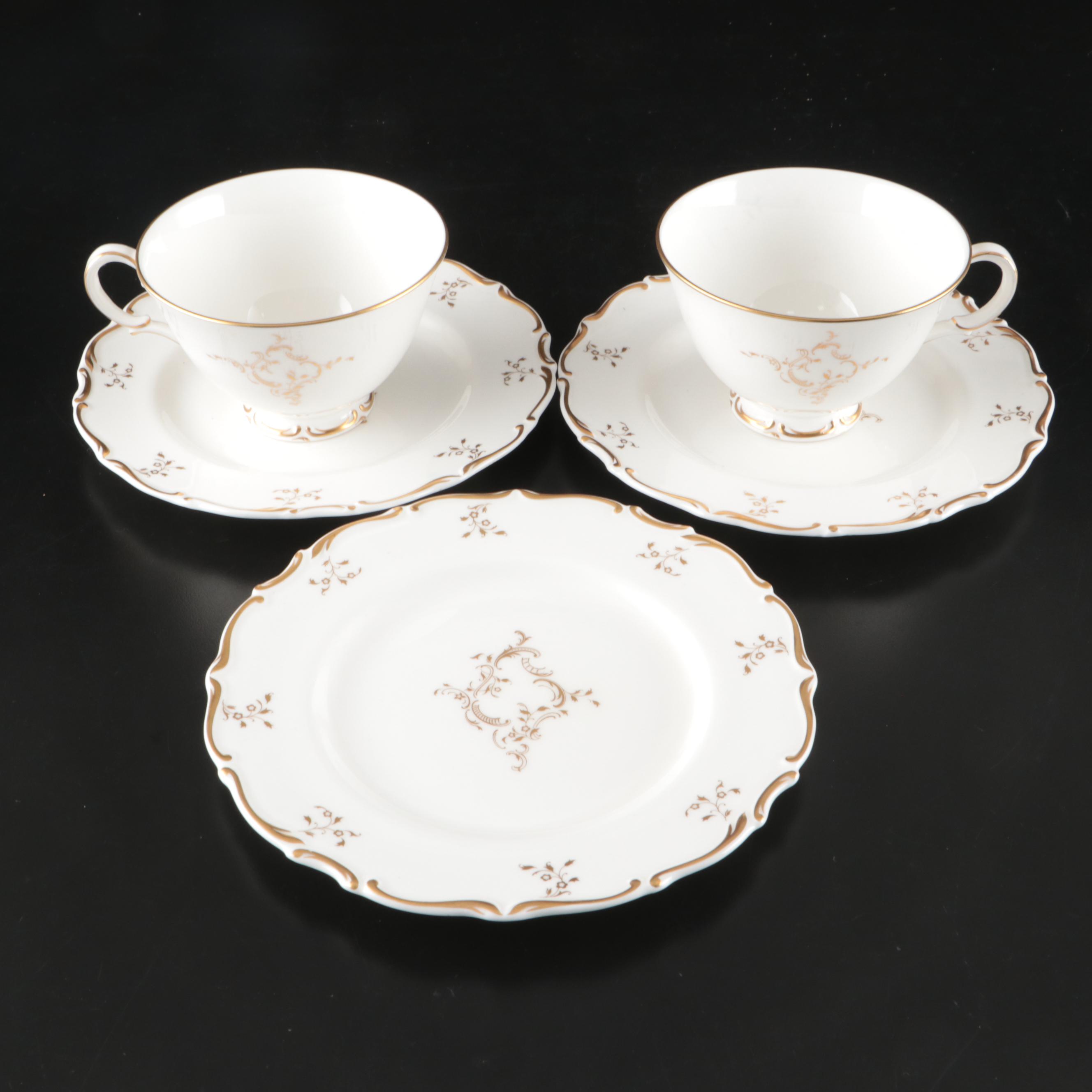 Royal Doulton "Monteigne" Bone China Plates and Tea Accesories