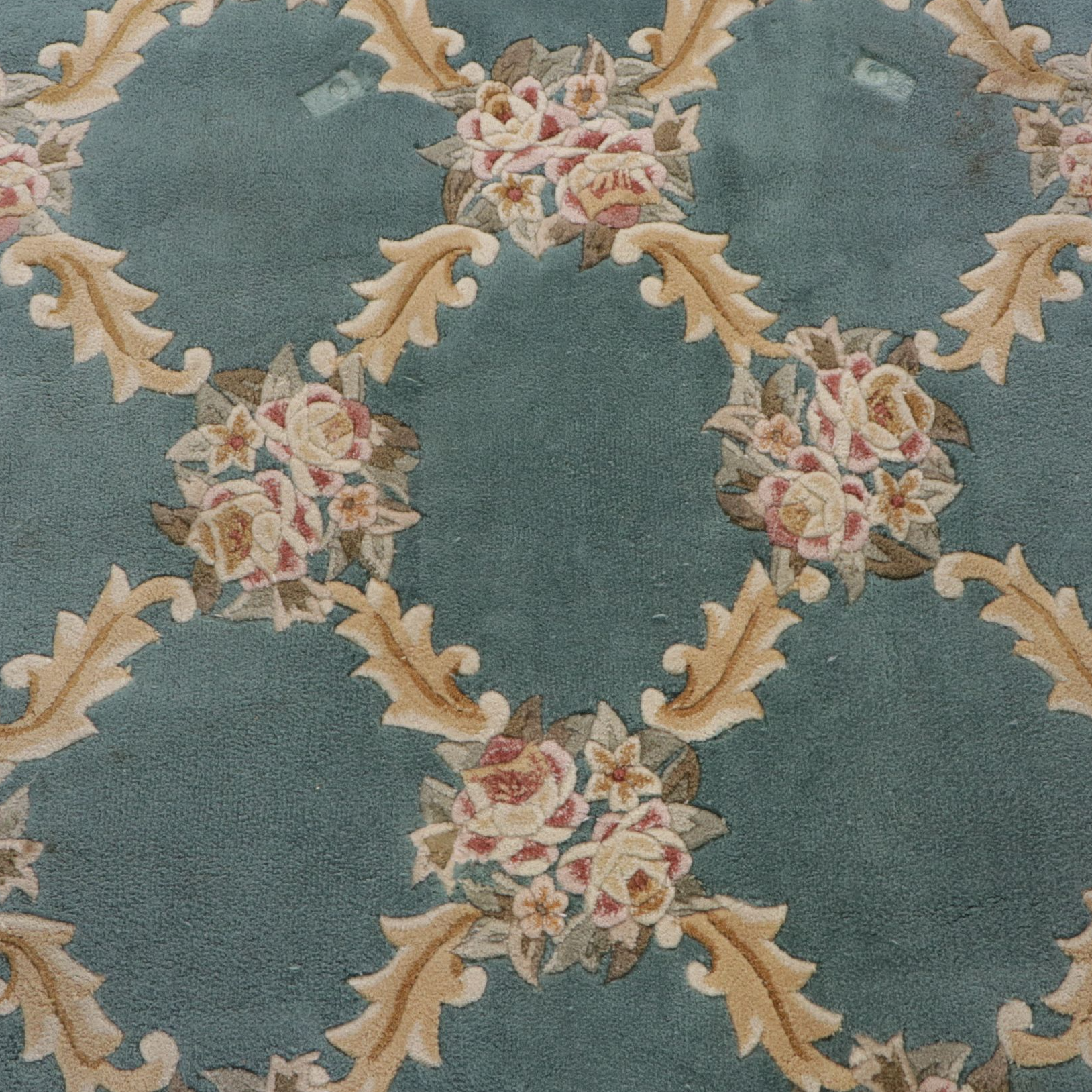 8' x 11' Hand-Tufted Splender Collection Chinese Area Rug