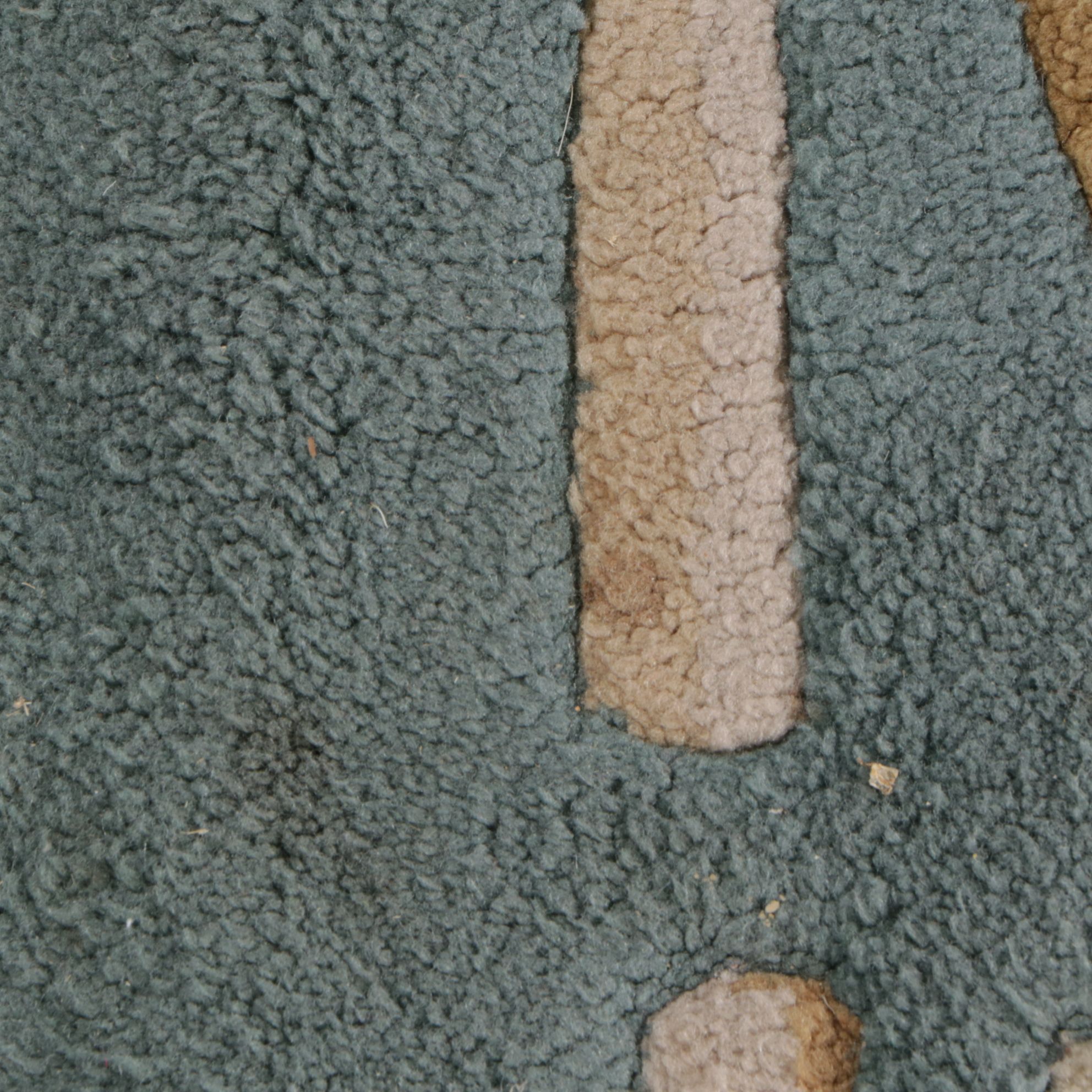 8' x 11' Hand-Tufted Splender Collection Chinese Area Rug