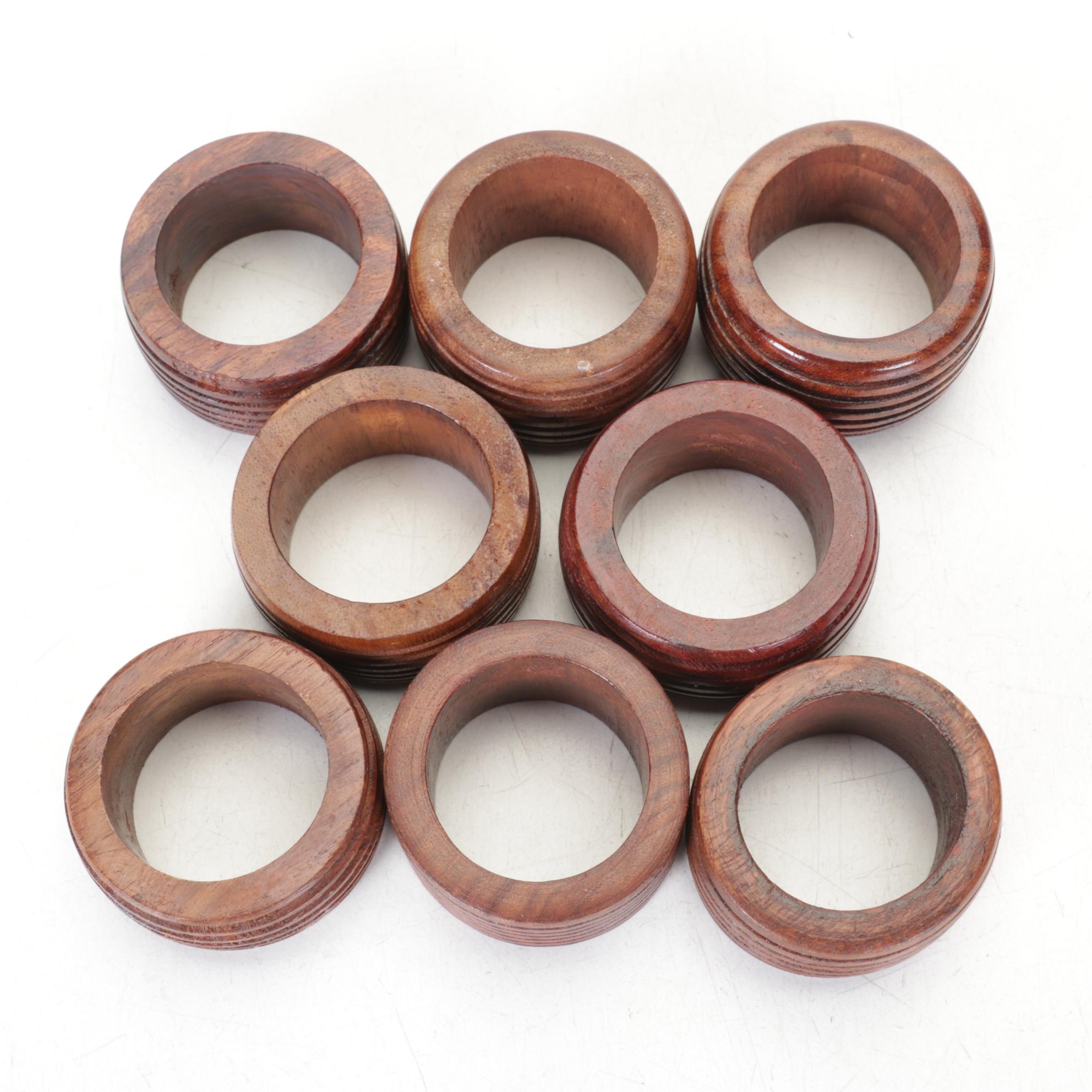 Tropical Hardwood  Two-Handled Tray with Wood Salt and Pepper and More