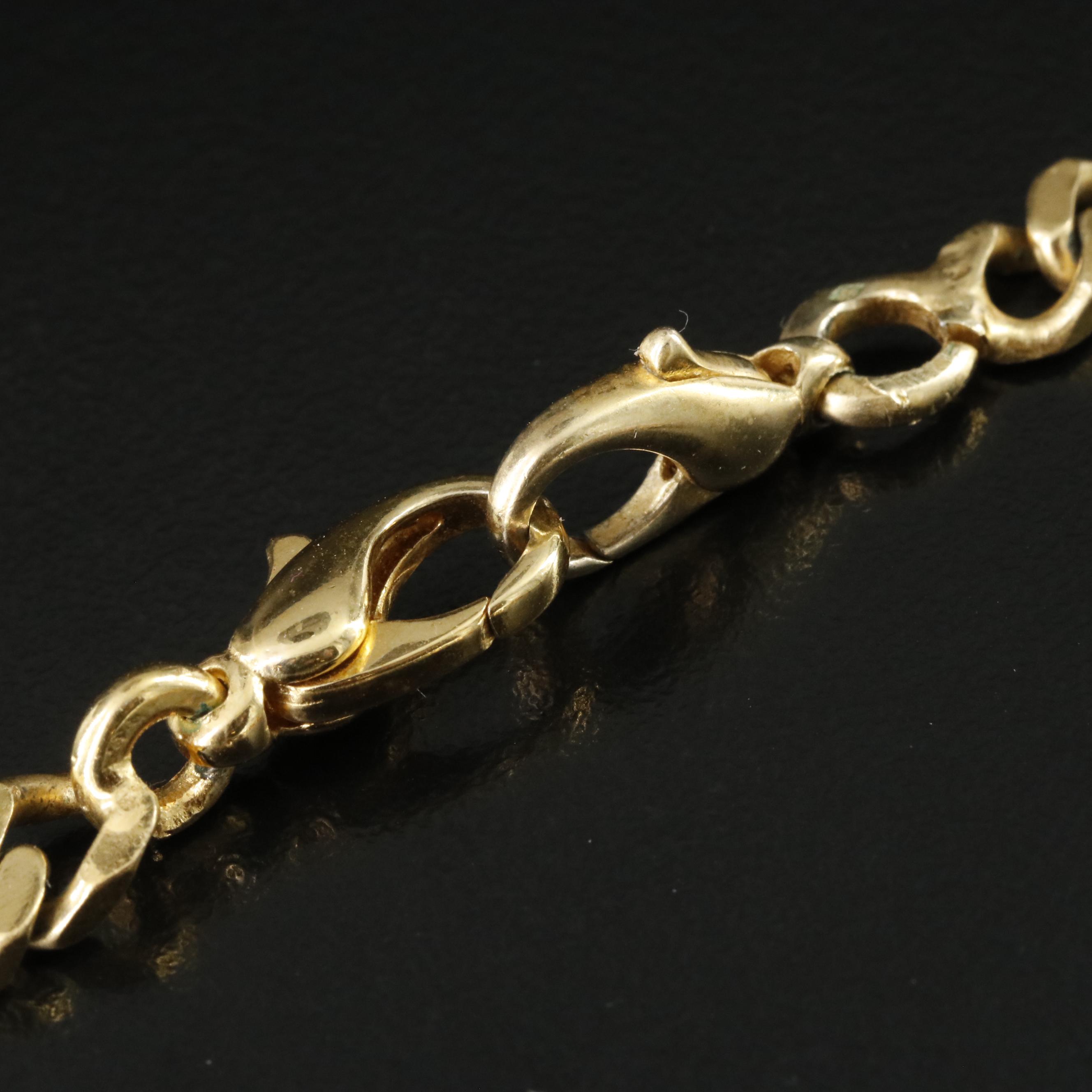 Vintage Two-Tone Circus Necklace Featuring Sapphire, Coral and Rubies