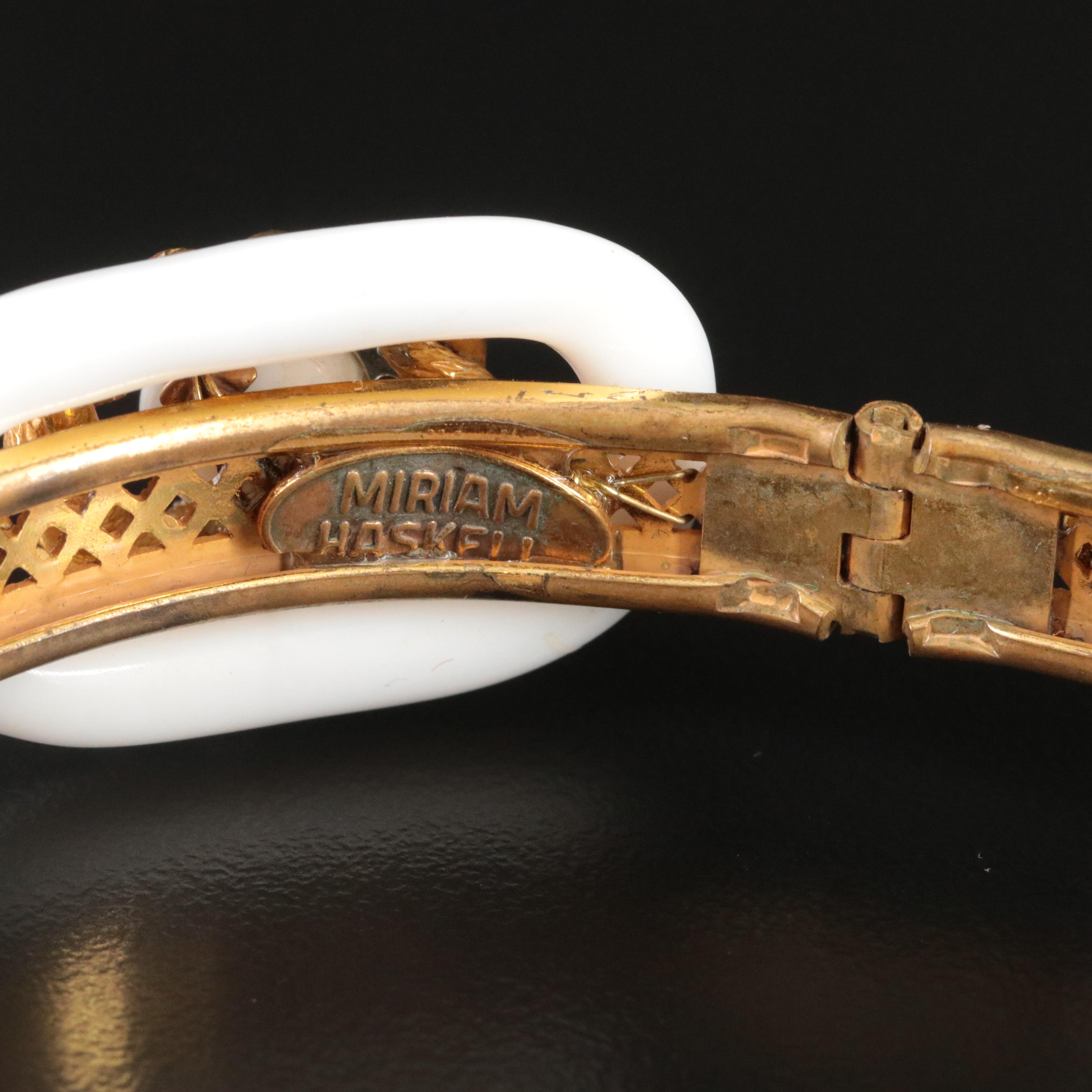 Vintage Miriam Haskell Jewelry Set