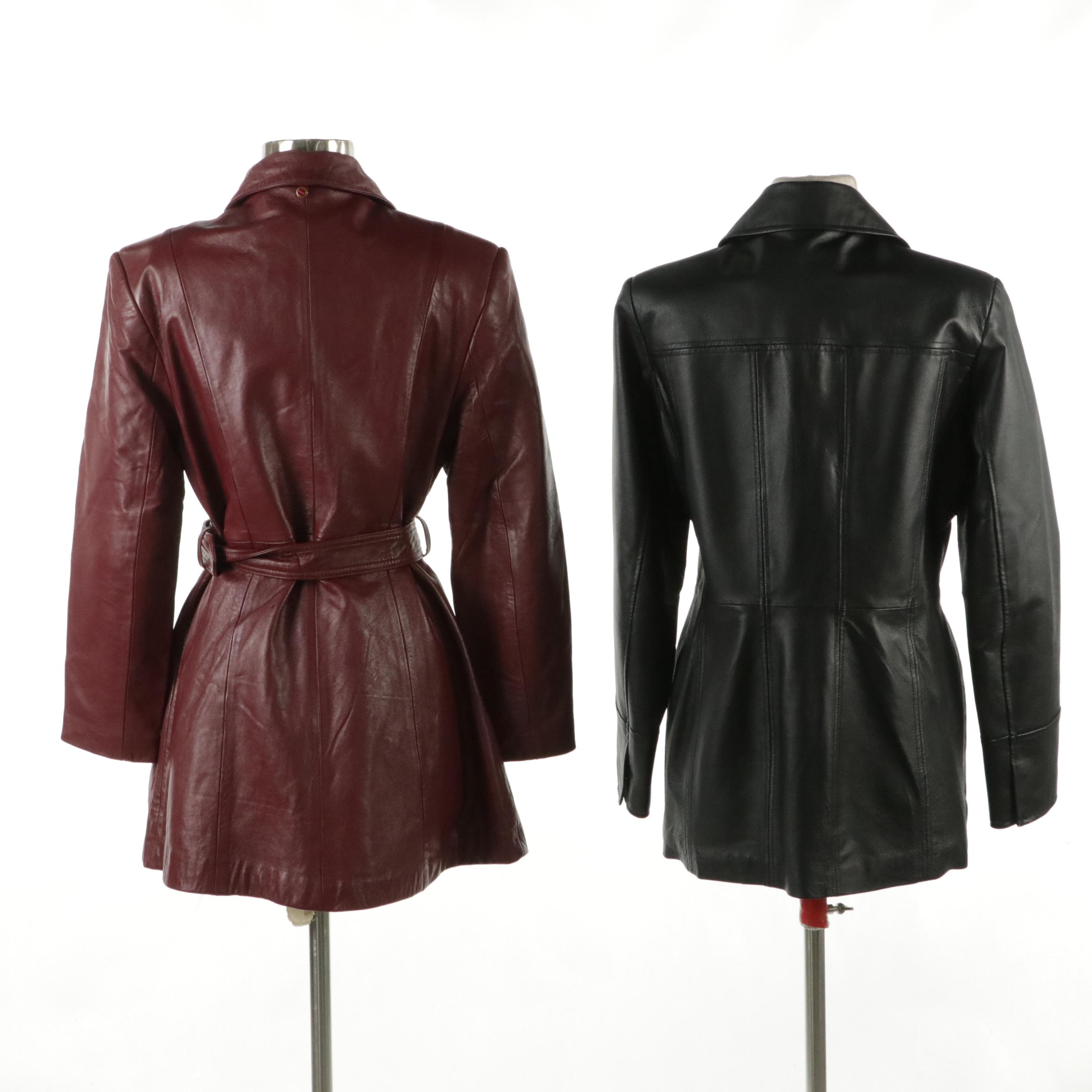 East 5th and City Fur Leather Jackets