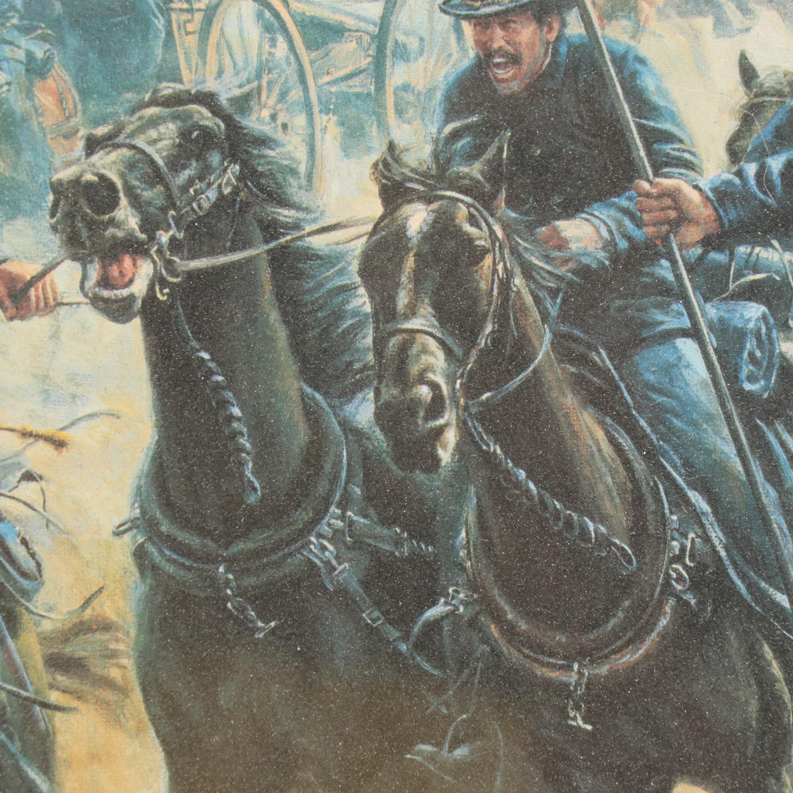 Mort Künstler Offset Lithograph "Dilger at Gettysburg"