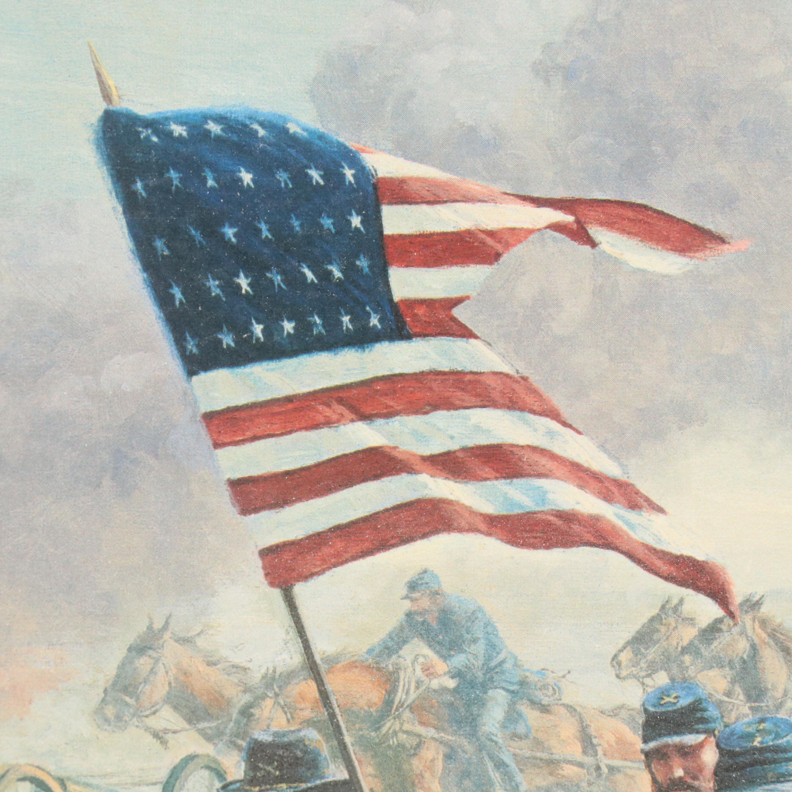 Mort Künstler Offset Lithograph "Dilger at Gettysburg"